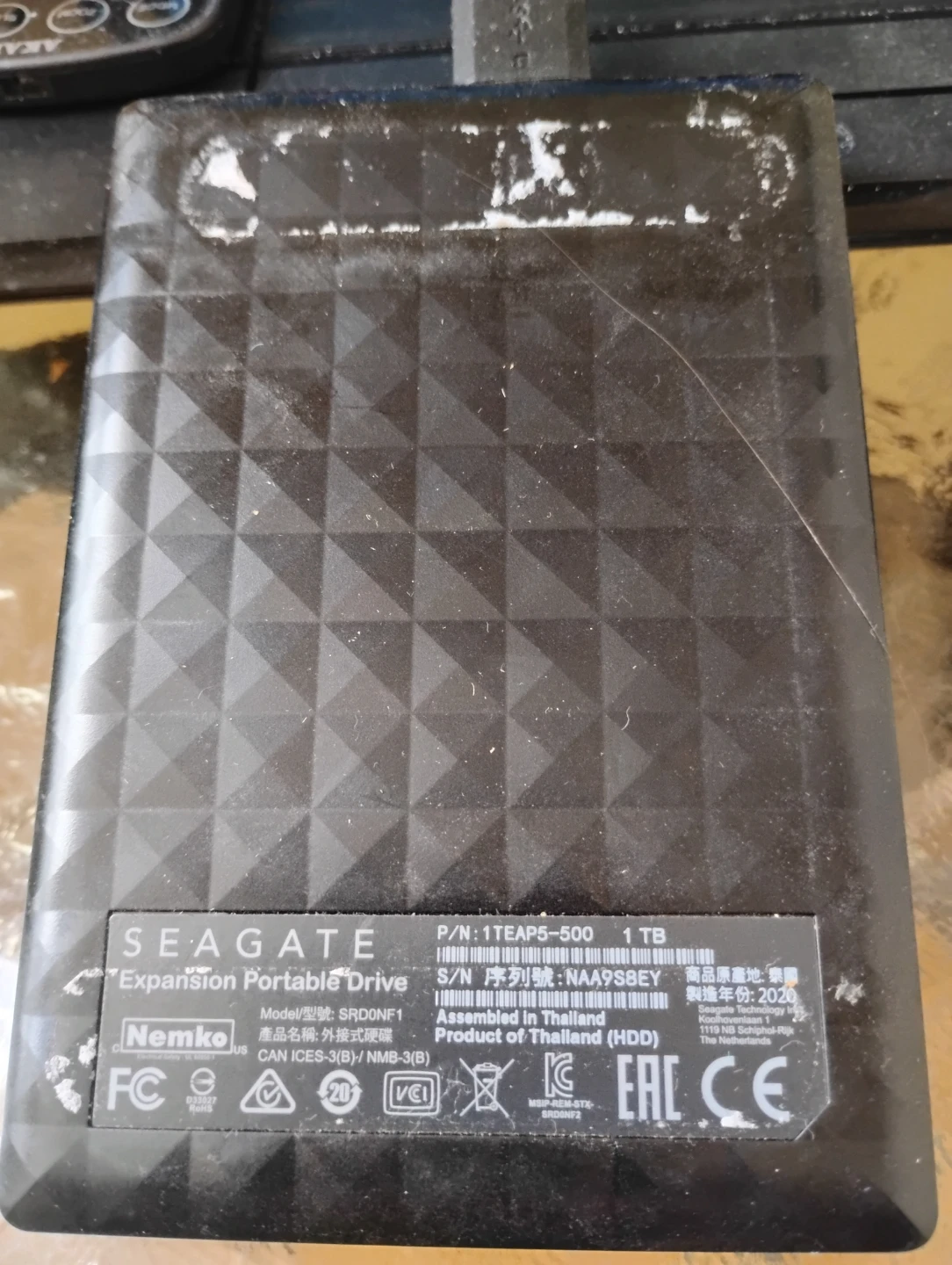 Seagate Expansion Portable 1TB External Hard Drive