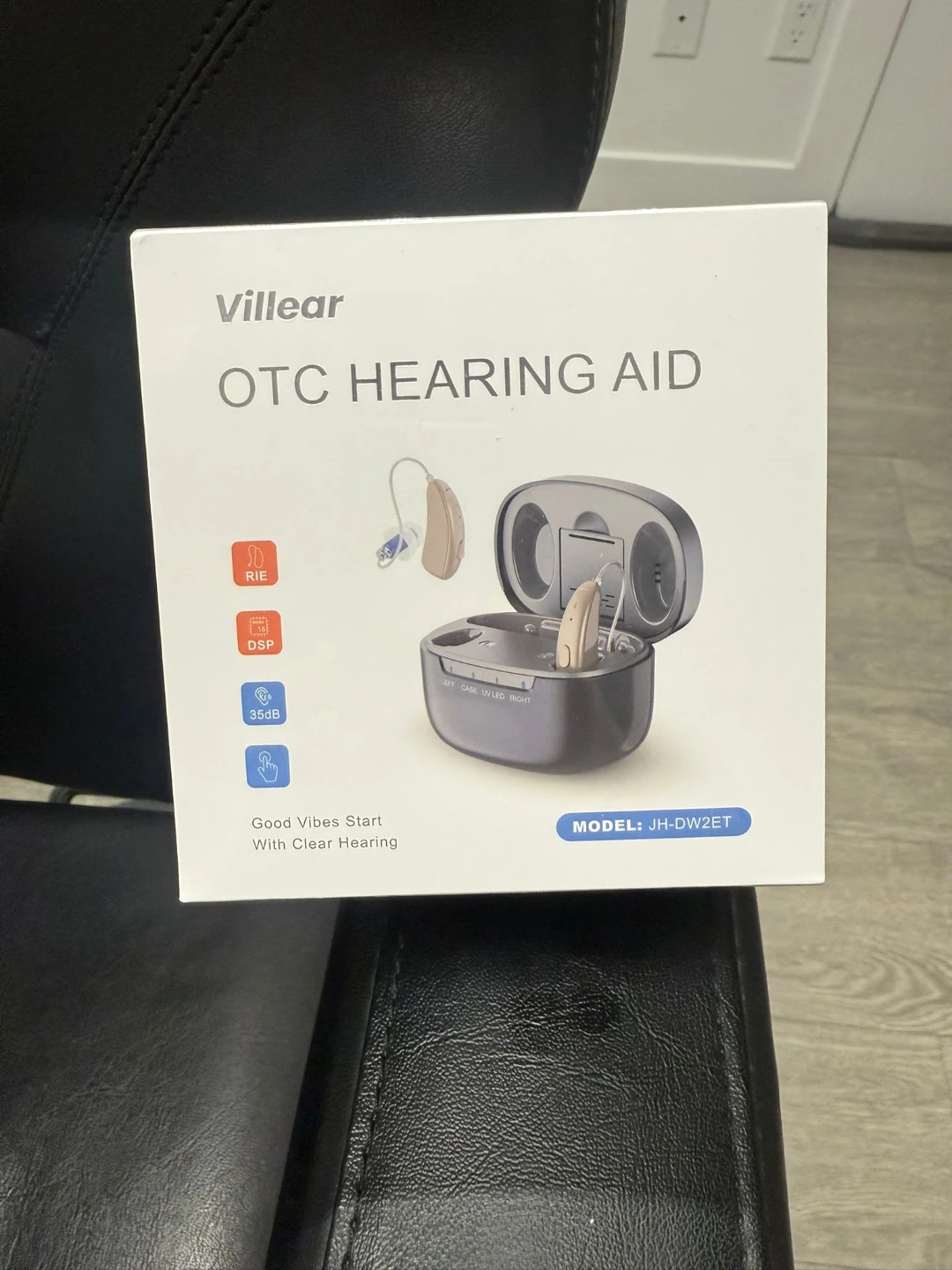 Villear OTC Hearing Aids - Grey - photo 2