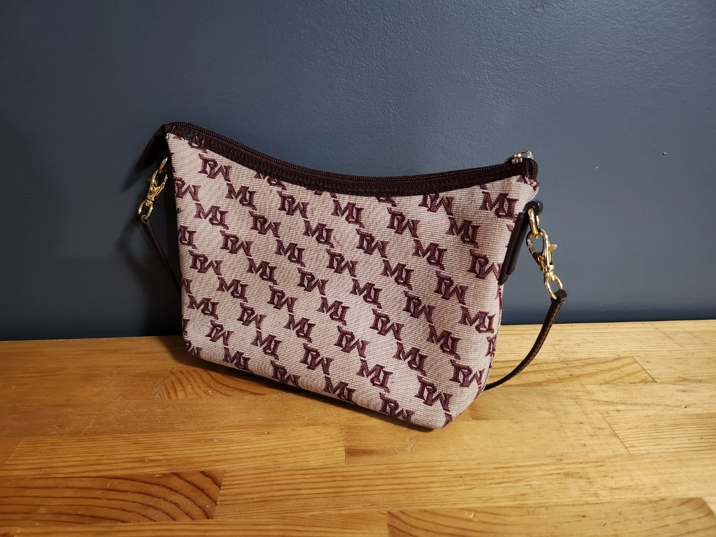 Marco Polo Monogram Wristlet Clutch Purse 🏆
