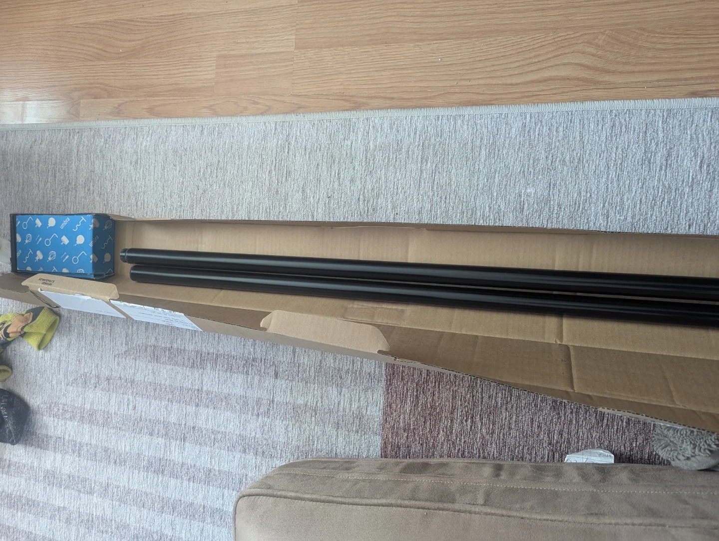 Black Curtain Rod Set - photo 3