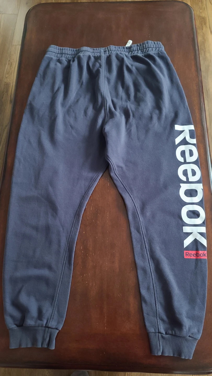 Reebok Slim-Fit Tapered Sweatpants (Large) - Dark Blue - photo 3