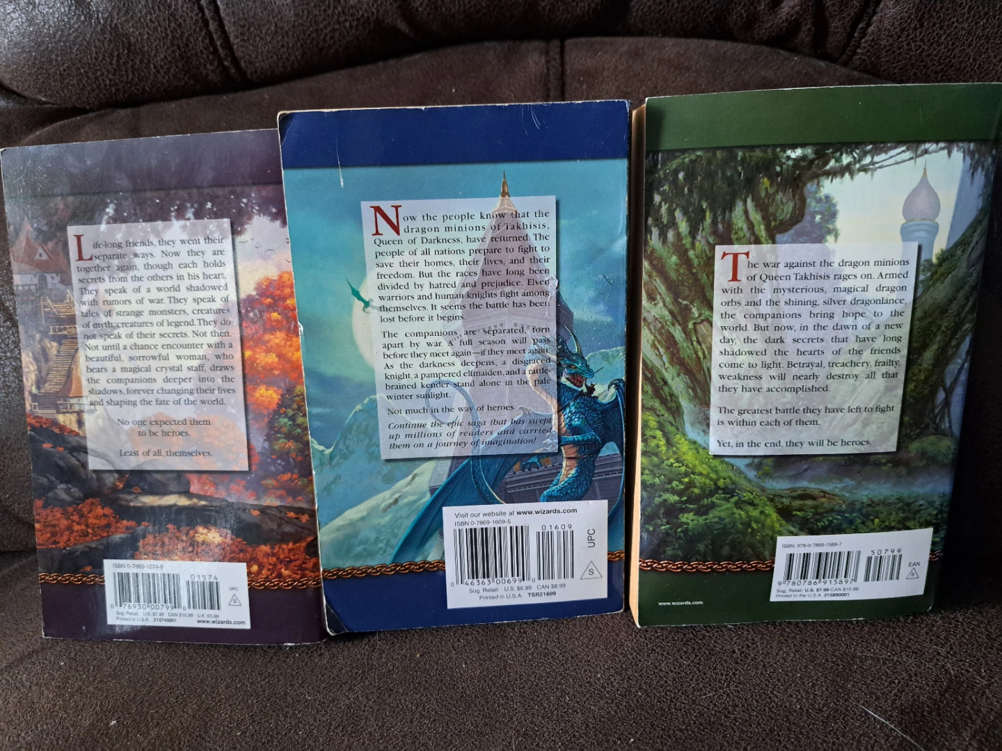 Dragonlance Chronicles Books 1-3 by Weis & Hickman - photo 3