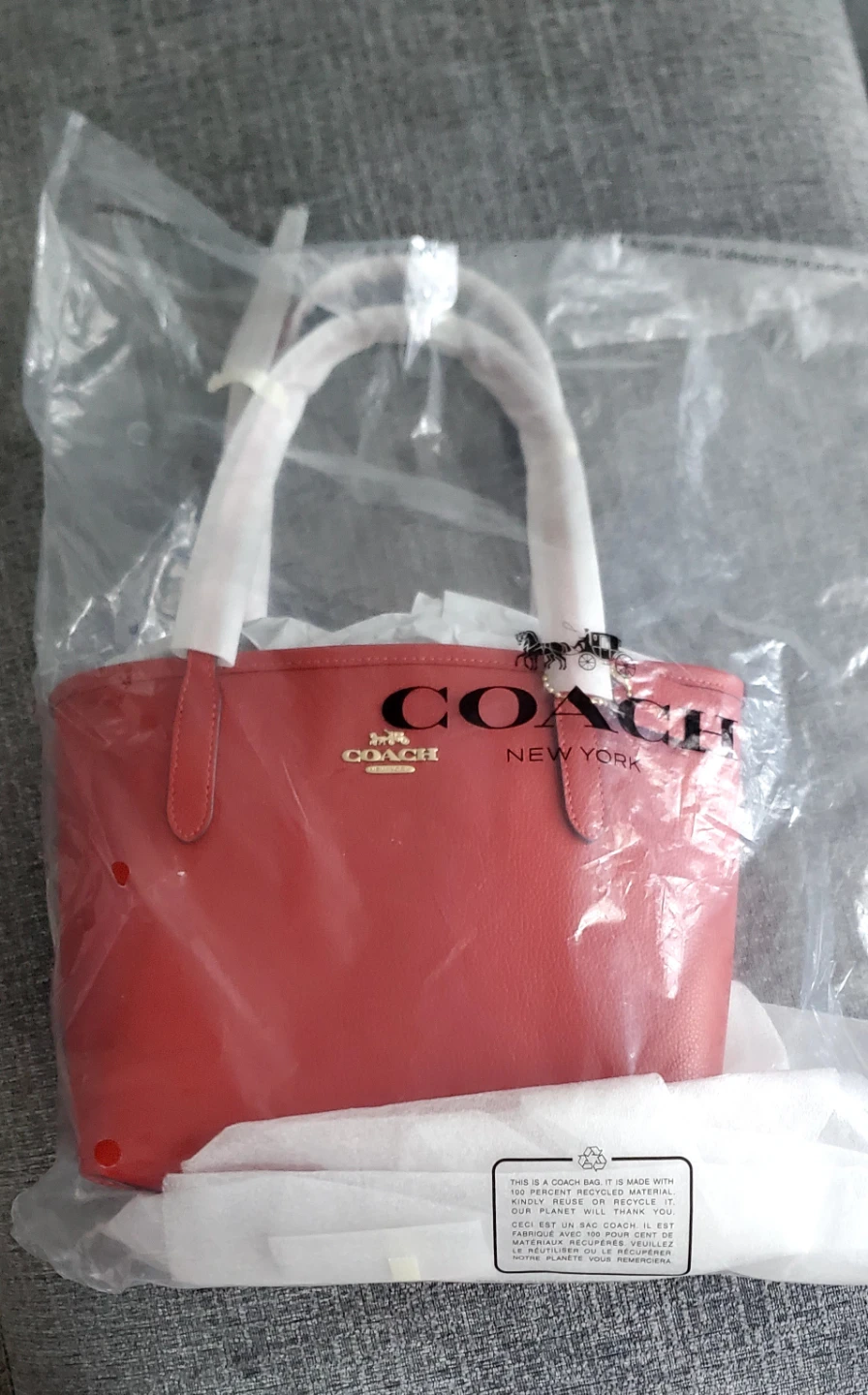 Coach small city tote - photo 3