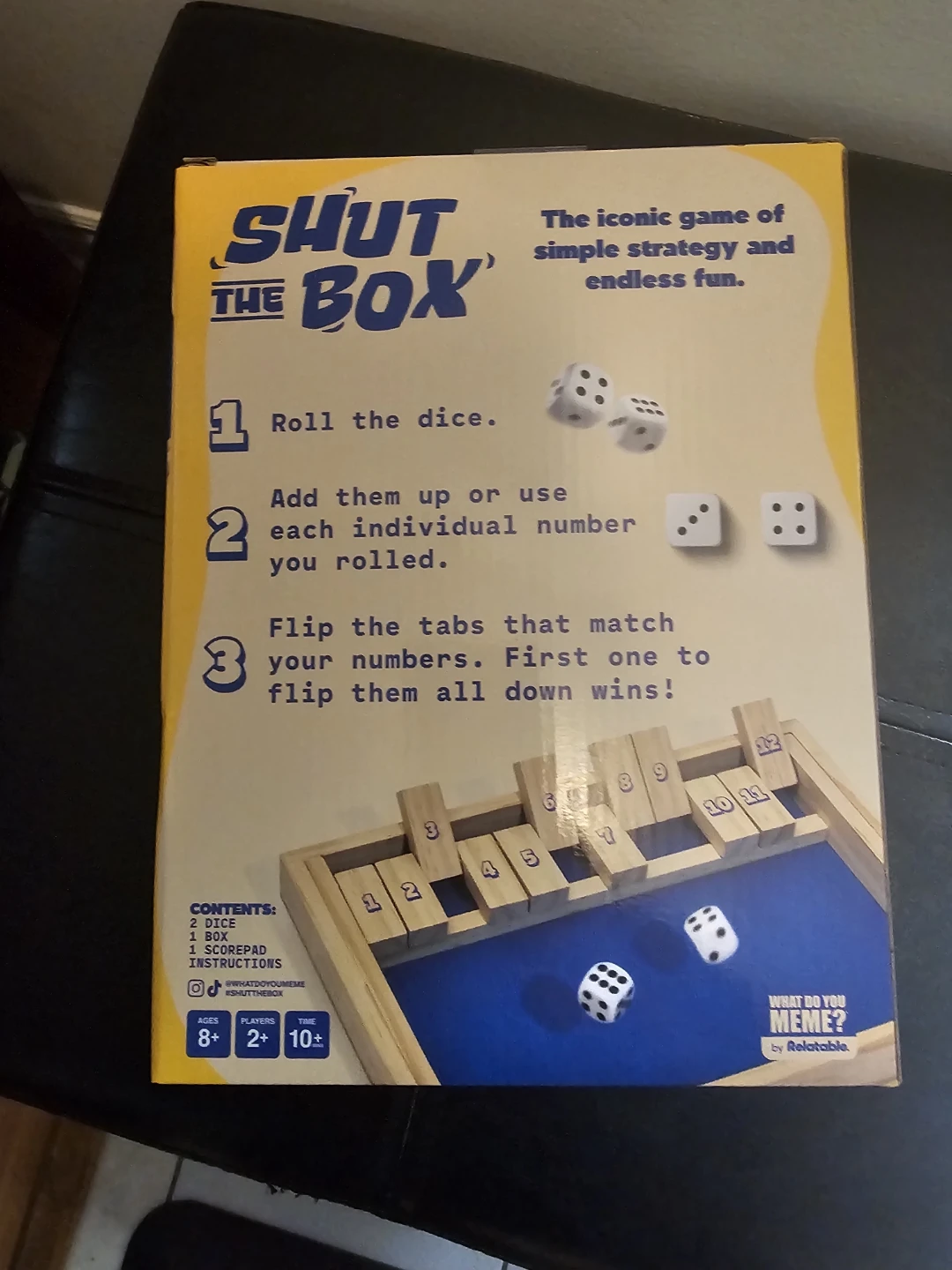 🥇SHUT THE BOX: The Classic Dice 🎲 Game 🏆 - photo 2