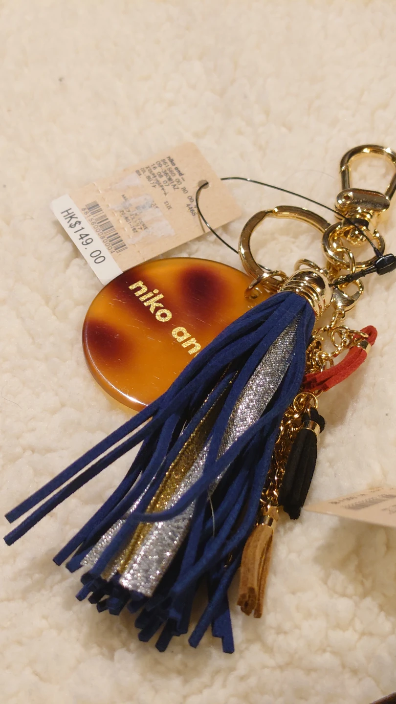 [Niko and...] Ribbon Keychain With Tags for ONE - photo 3