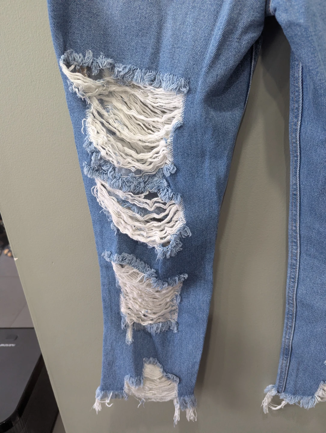 Cello Women's Ripped Blue Denim Jeans Size 5 - photo 3
