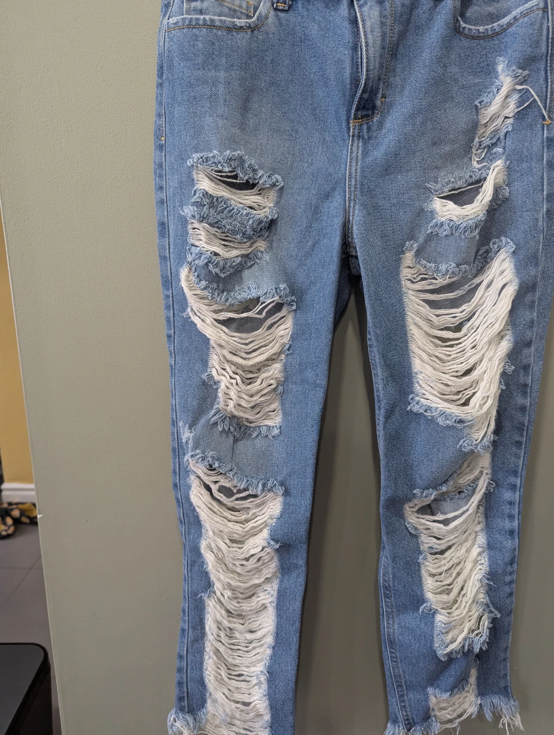 Cello Women's Ripped Blue Denim Jeans Size 5 - photo 5