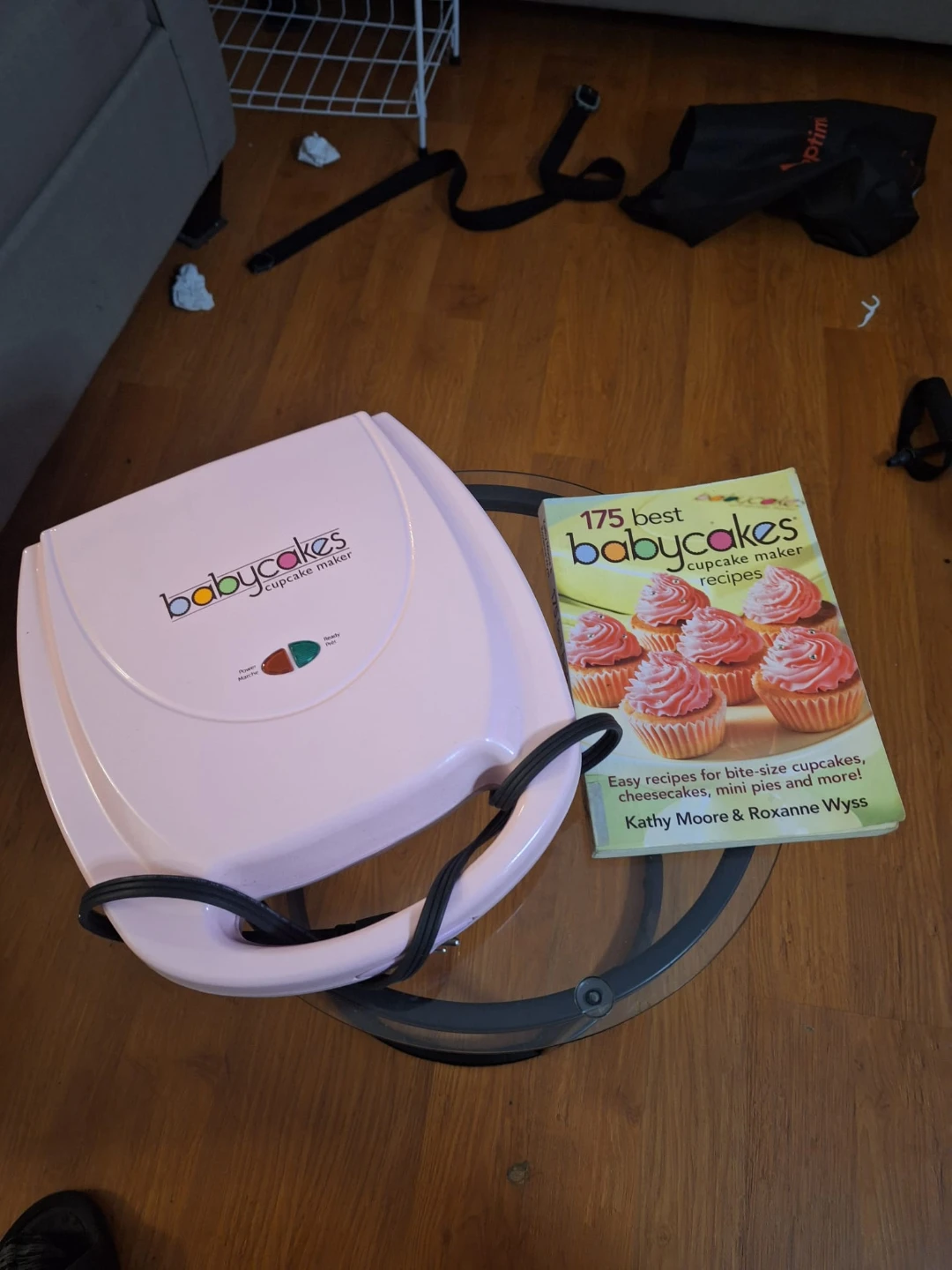 Babycakes Pink Cupcake Maker with Recipe Book