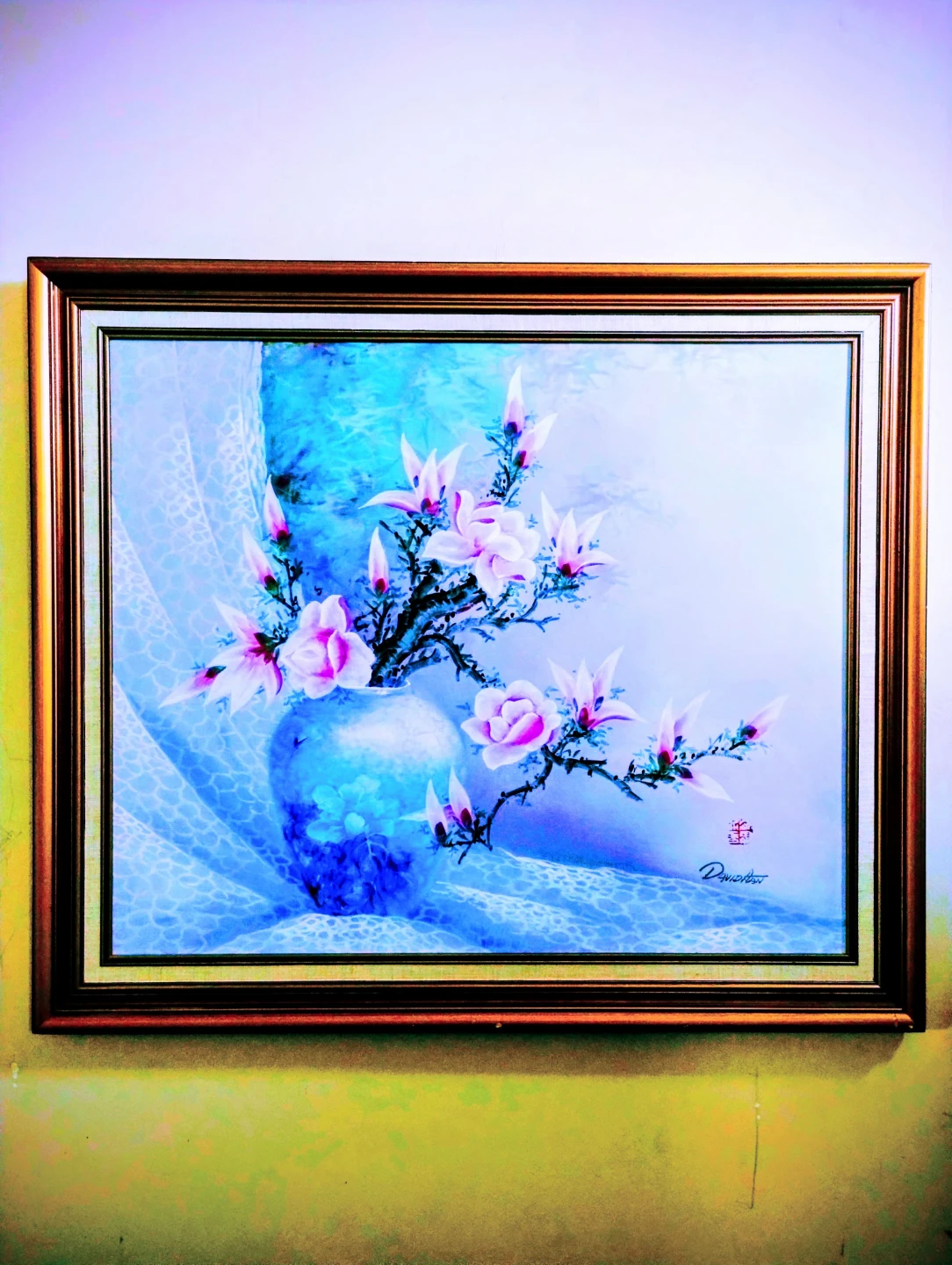 Free delivery. oil painting, framed, signed. 28x24 inches. $45.