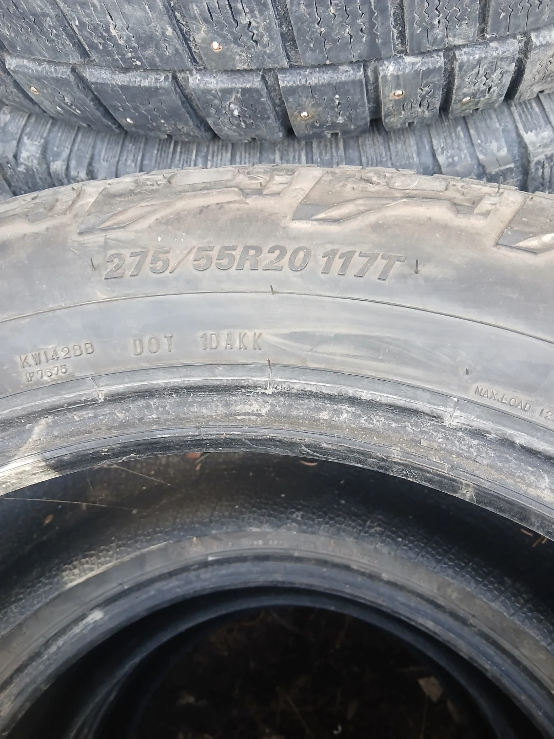 3 winter Tires 275/55R20 - photo 3