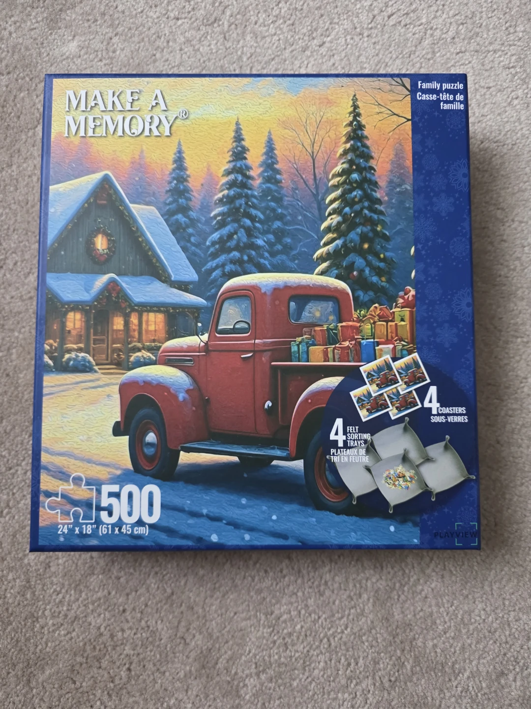 🏆 Make A Memory 500 Piece Family Puzzle