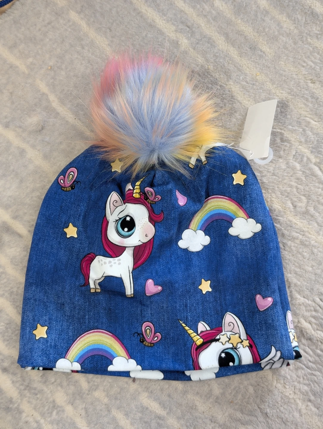 Kids Unicorn Beanie Hat - photo 2