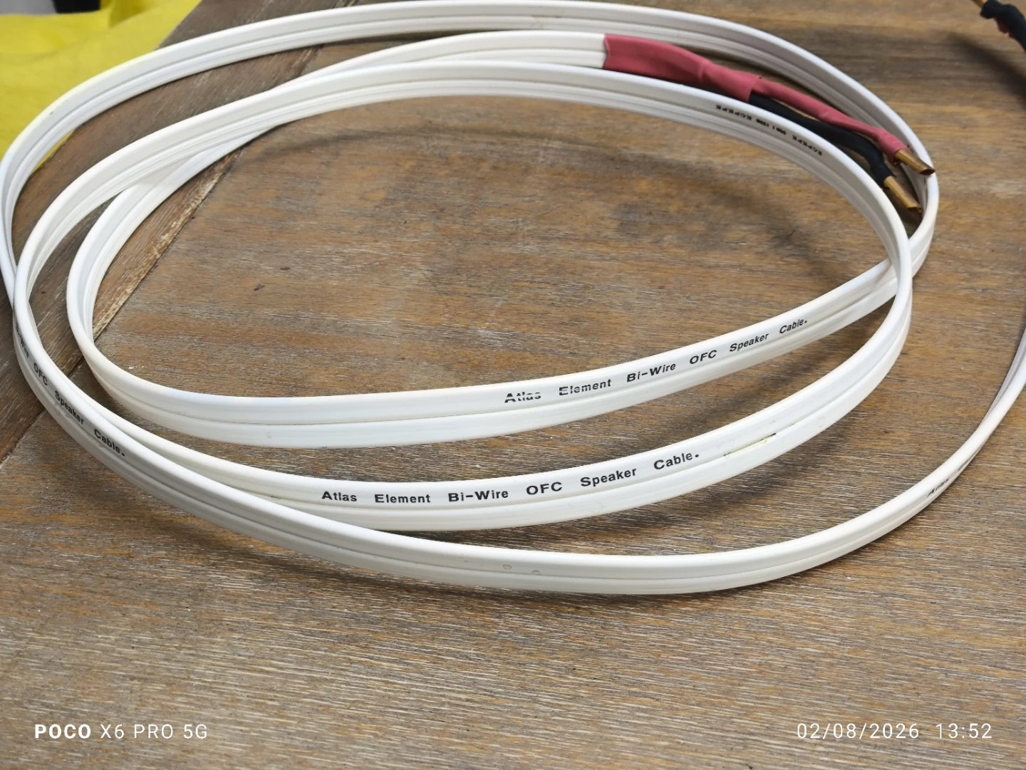 A Pair of Atlas Element OFC Speaker Cable - photo 2