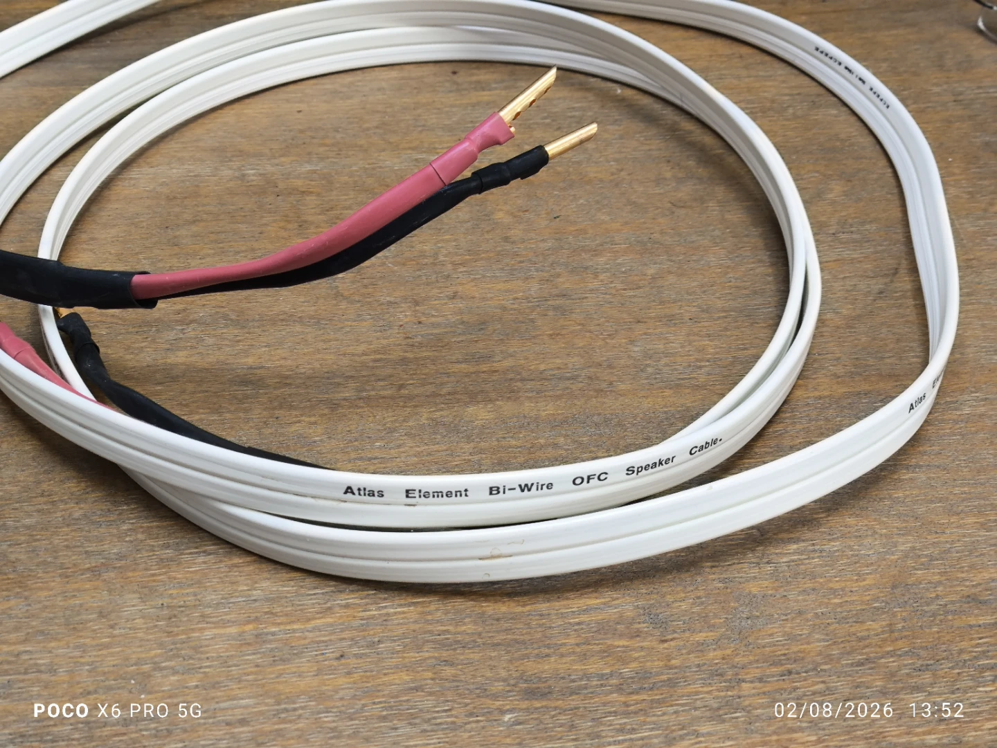 A Pair of Atlas Element OFC Speaker Cable - photo 3