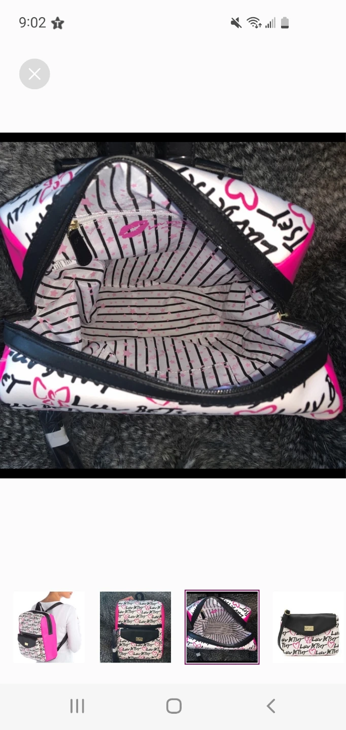 BETSEY JOHNSON LUV BACKPACK 🥕 - photo 4