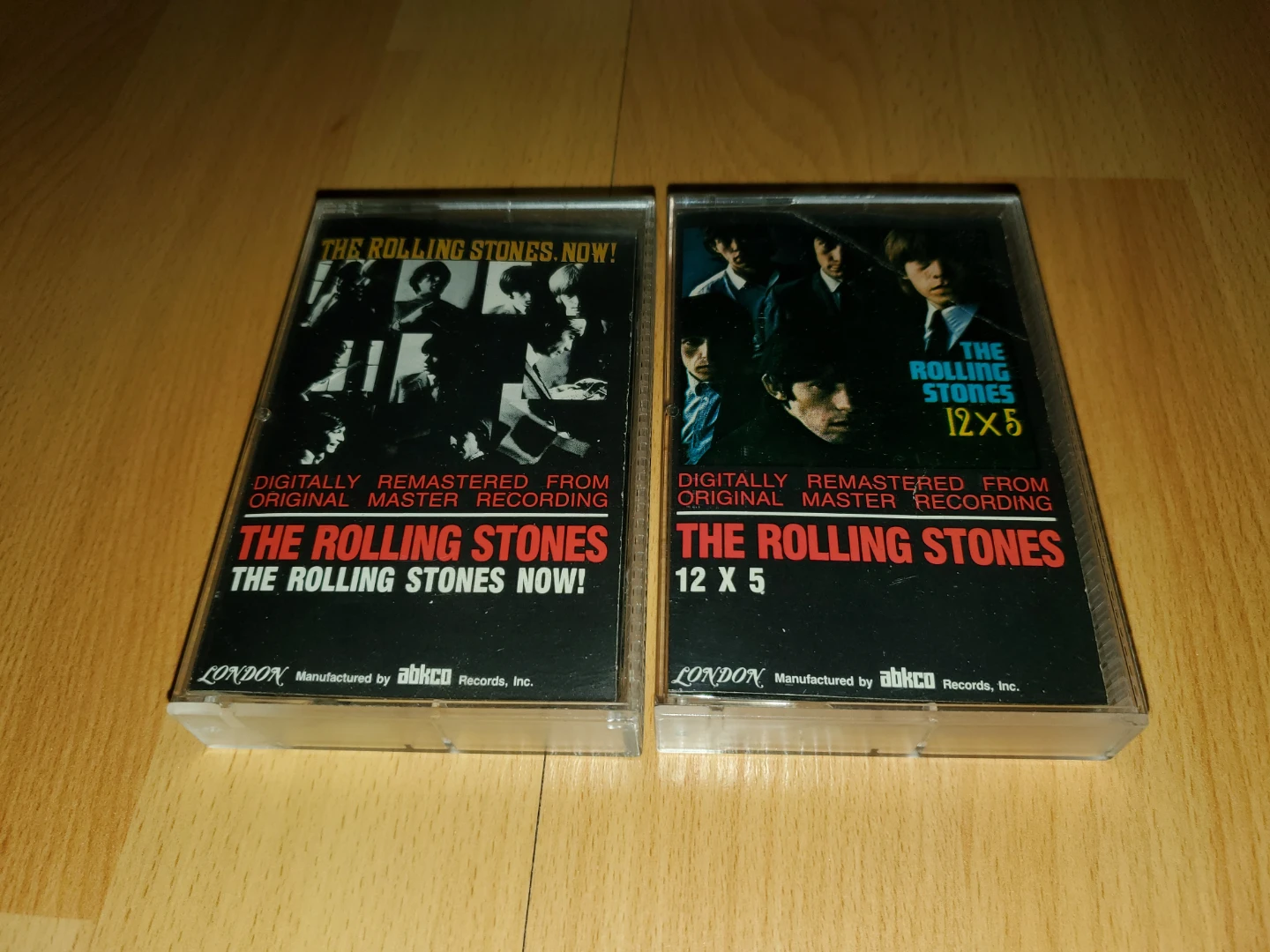 (Both for $25) The Rolling Stones Cassette Tapes