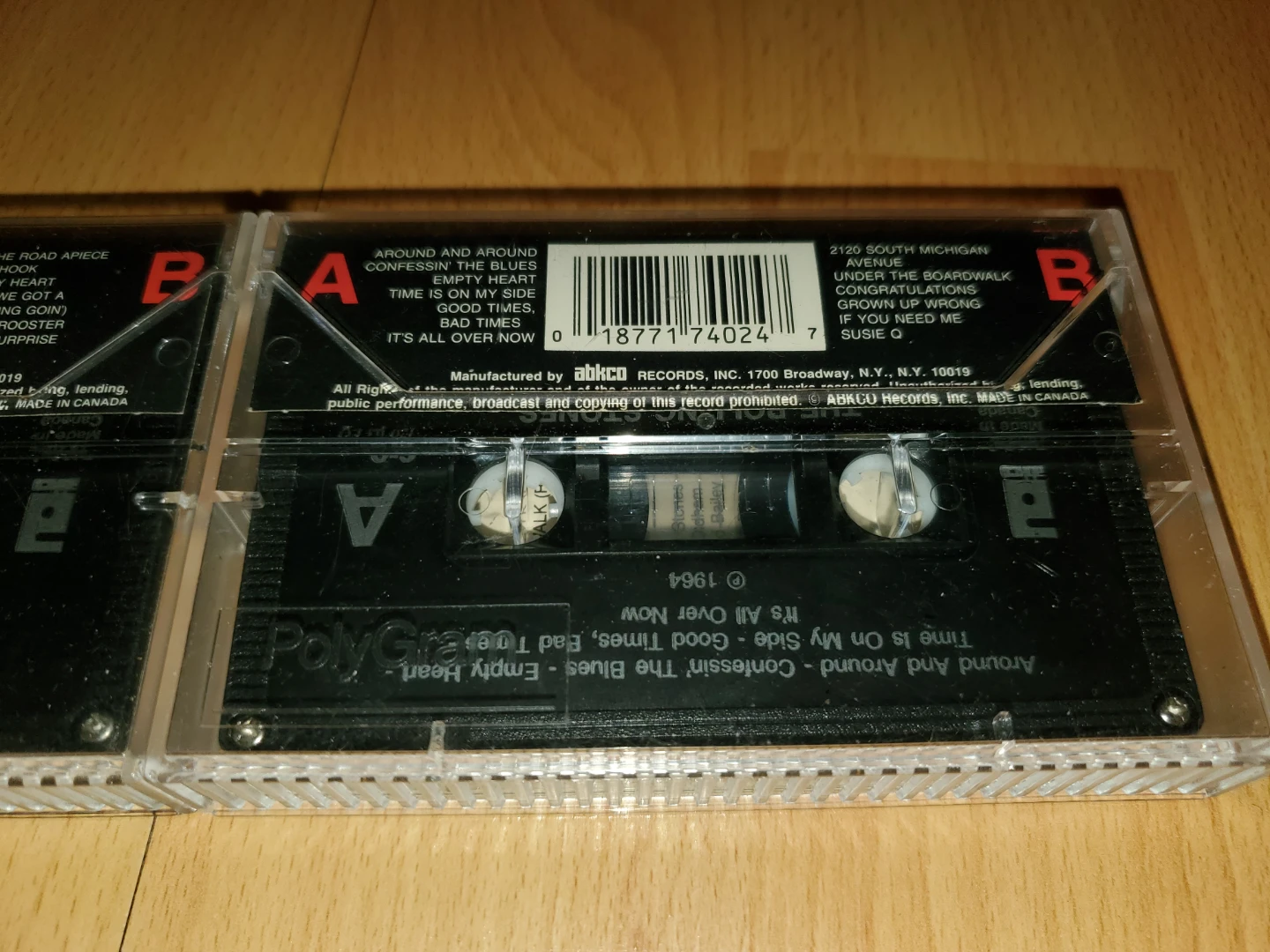 (Both for $25) The Rolling Stones Cassette Tapes - photo 3