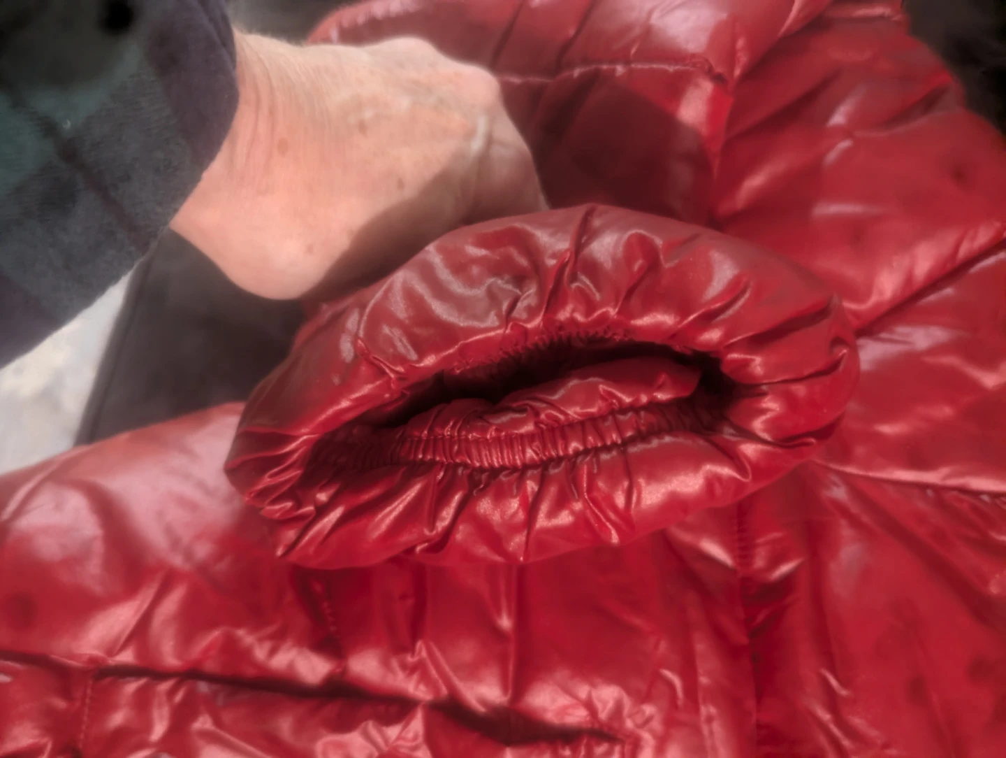 Garage Mini Puff Puffer Jacket - Red - photo 3