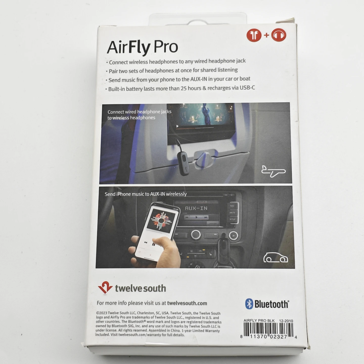 Twelve South AirFly Pro Bluetooth Transmitter - photo 3