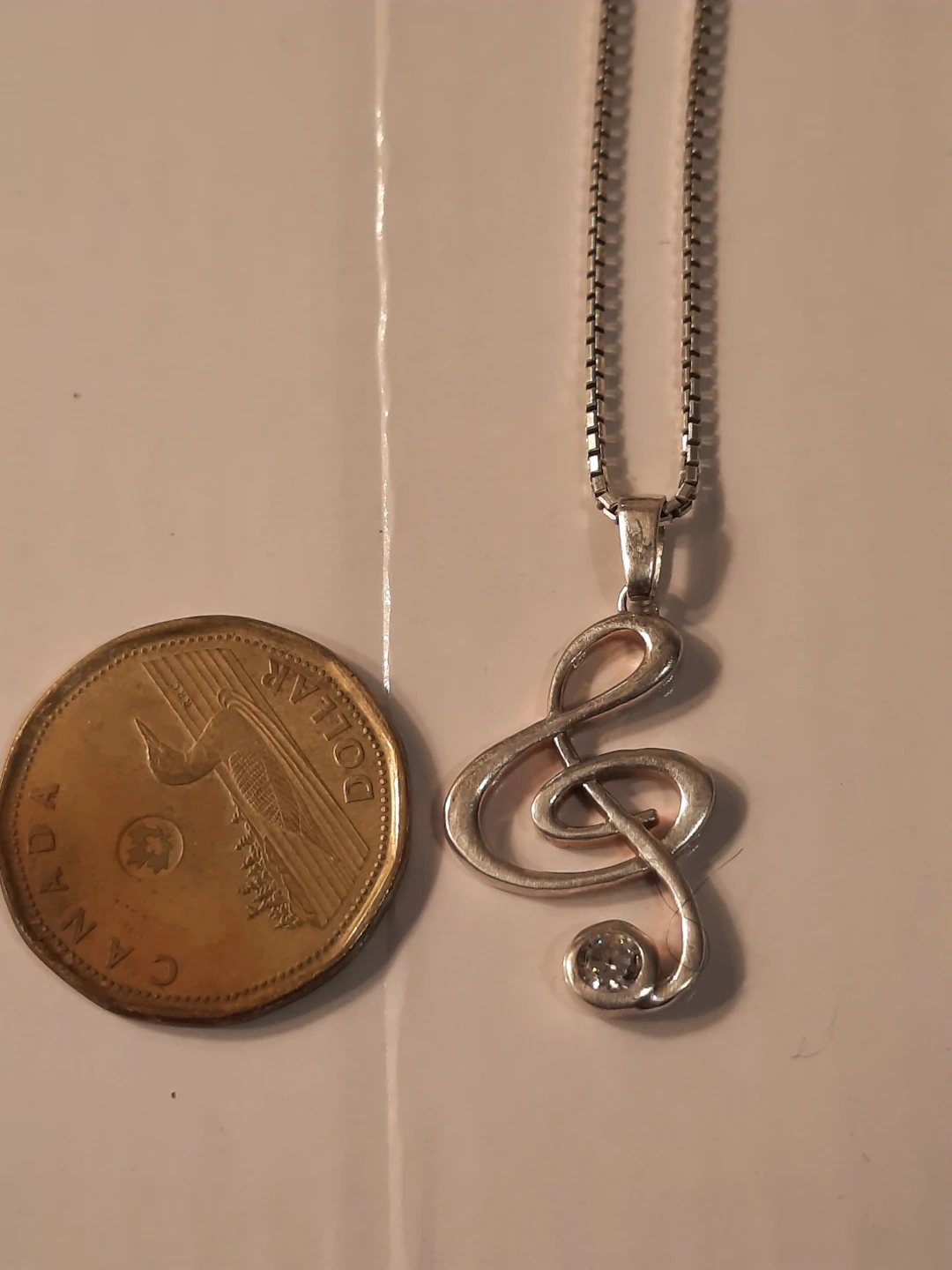 925 Italy  chain and pendant - photo 3