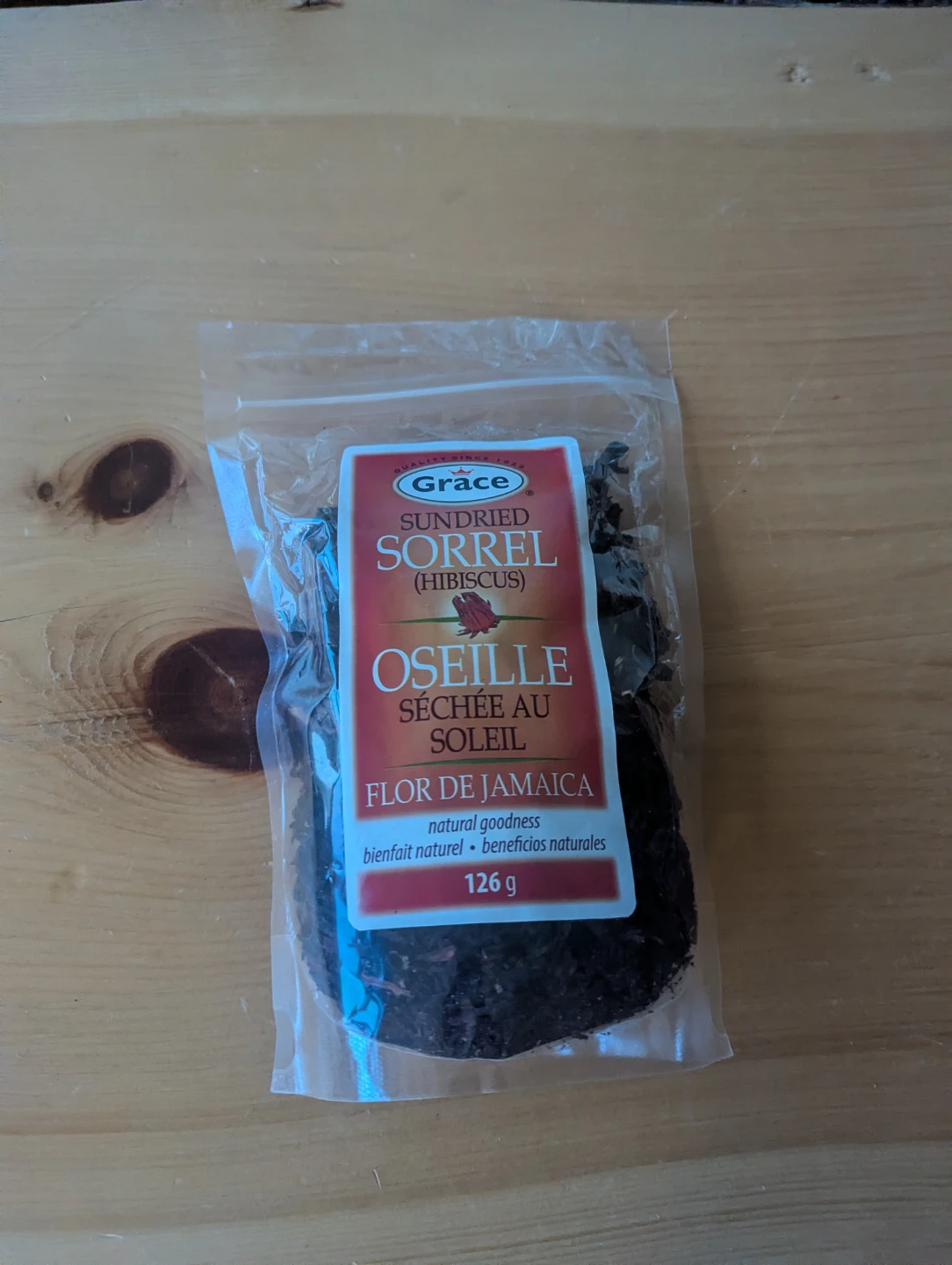 Grace Sundried Sorrel (Hibiscus) 126g