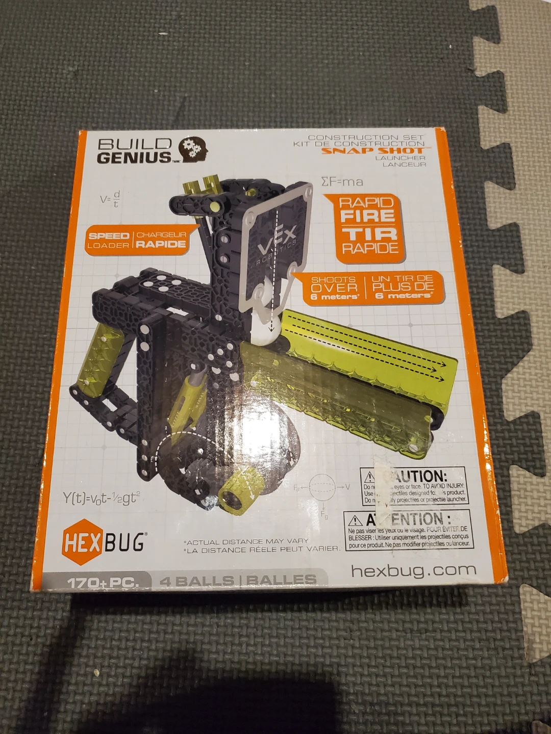 HEXBUG VEX Robotics Build Genius Snap Construction Set