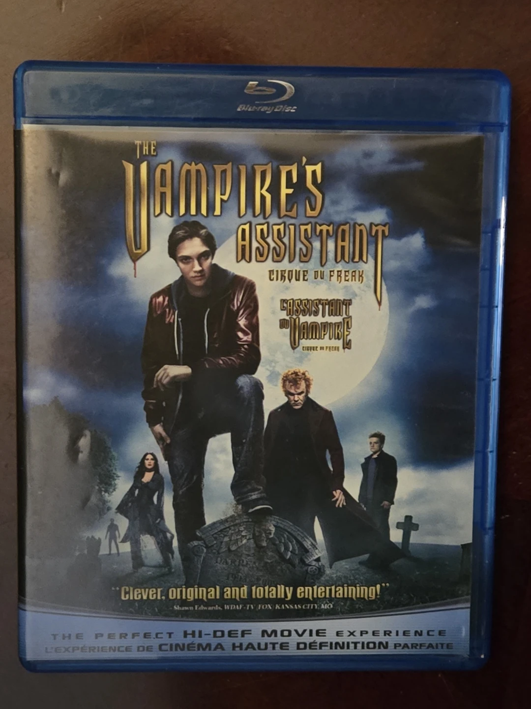 The Vampire's Assistant Blu-ray Disc
