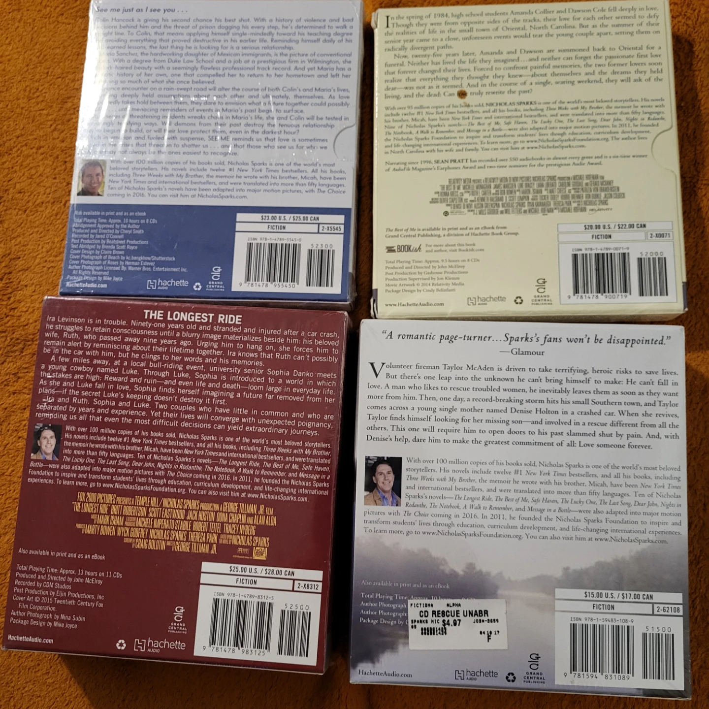 Nicholas Sparks Audiobooks - photo 2