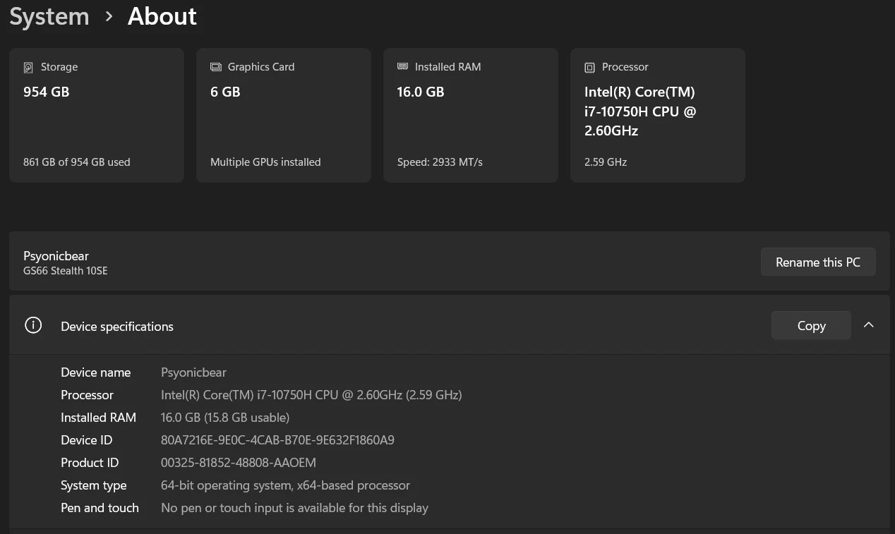 MSI GS66 Stealth 10SE Laptop - photo 3