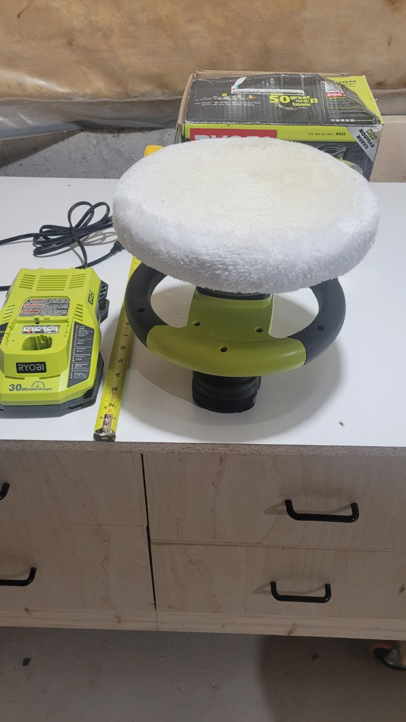 Ryobi ONE+ 18V 10-inch Orbital Buffer Kit - photo 4