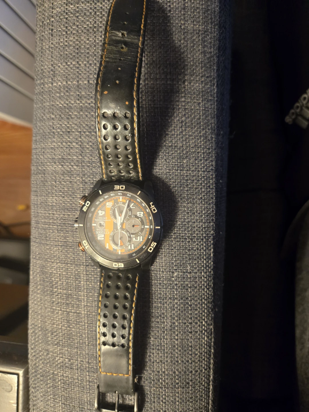 Citizen Eco-Drive Chronograph Watch WR 100 - photo 3