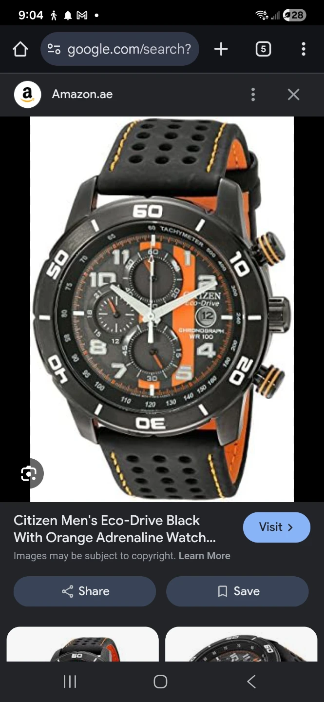 Citizen Eco-Drive Chronograph Watch WR 100 - photo 4