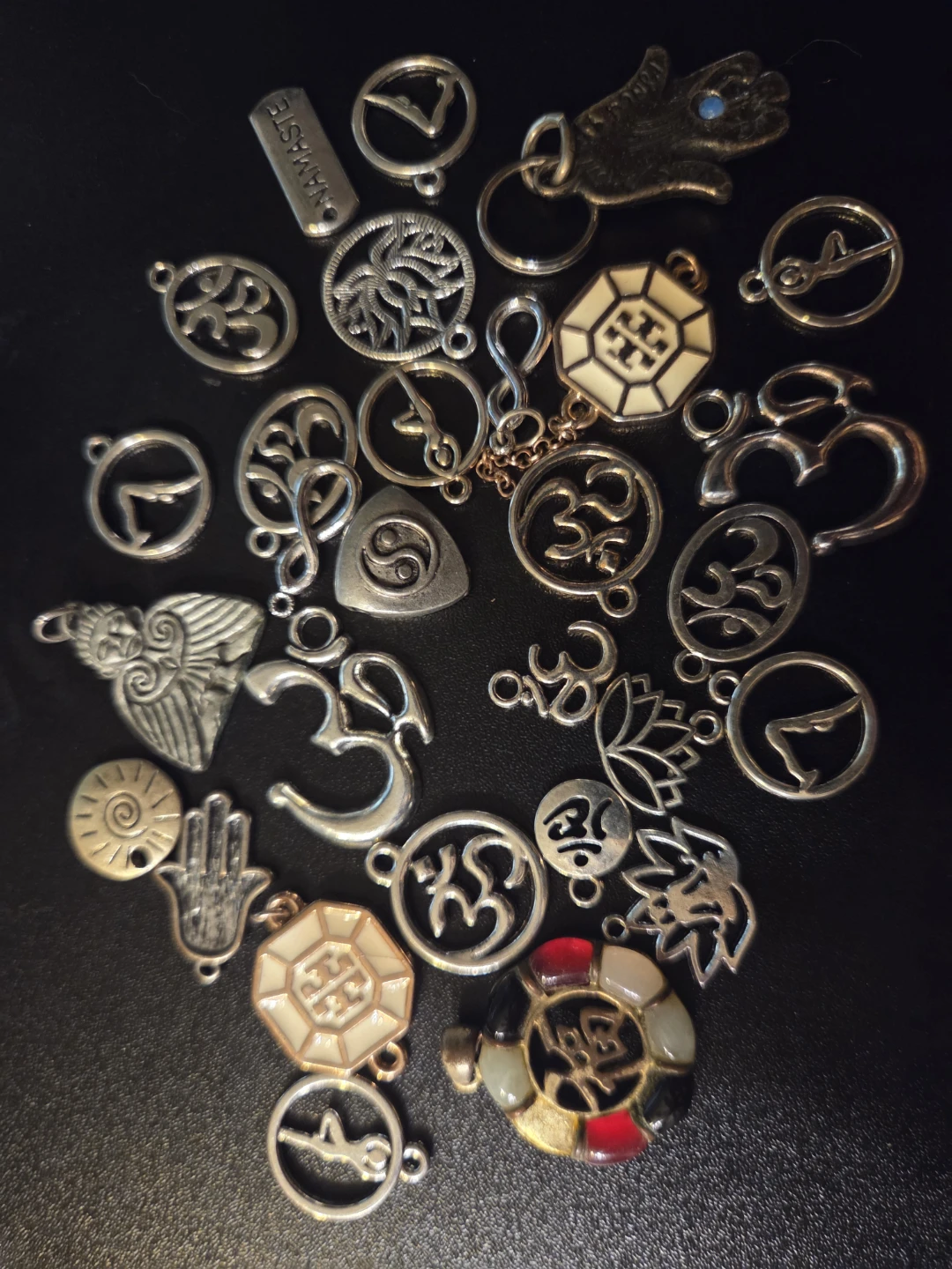 Assorted Yoga and Spiritual Charms