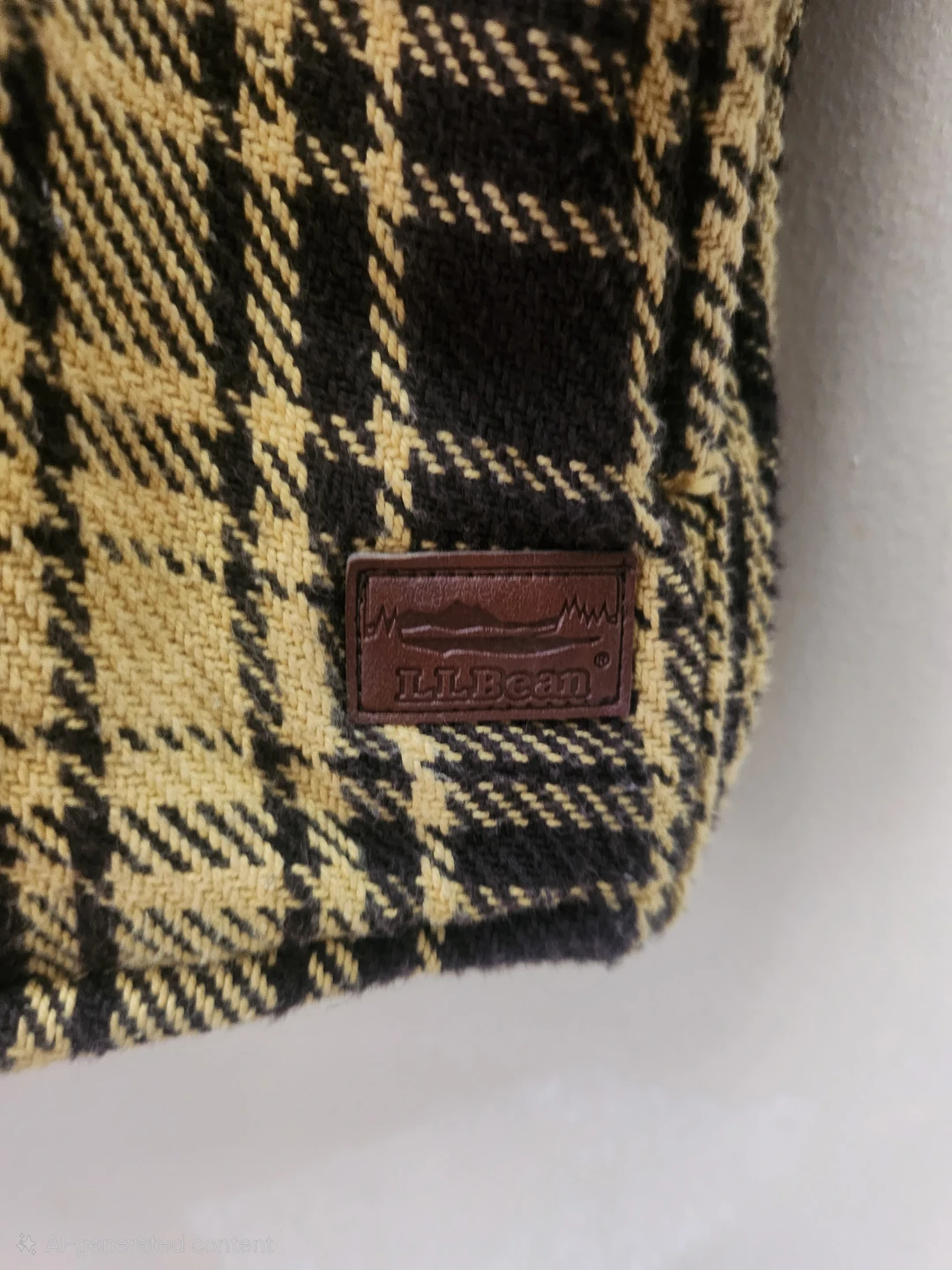 L.L. Bean 1912 Field Flannel Shirt Men’s Large Slightly Fitted - photo 4