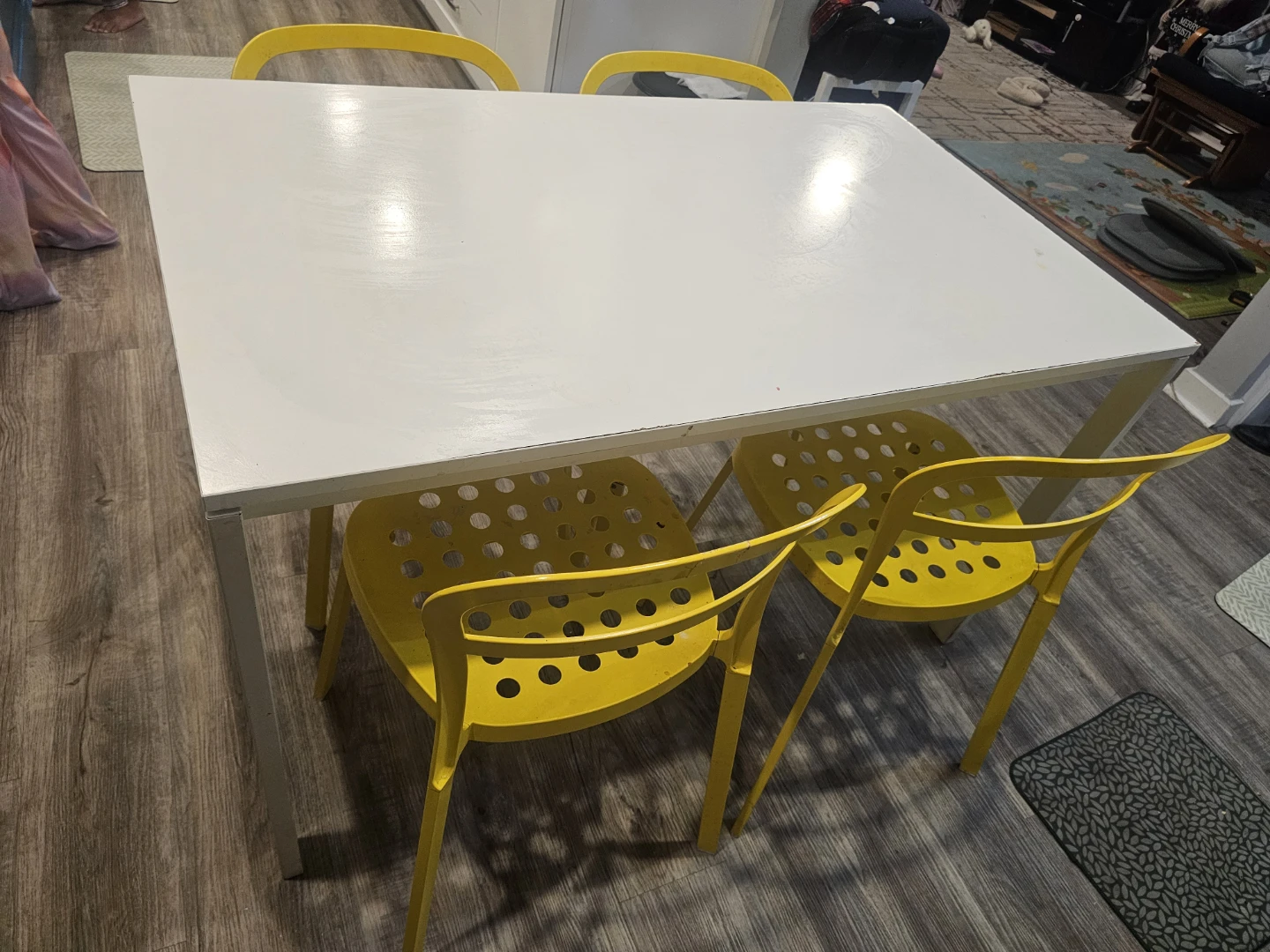 IKEA Dining Table and 4 Chairs - photo 2