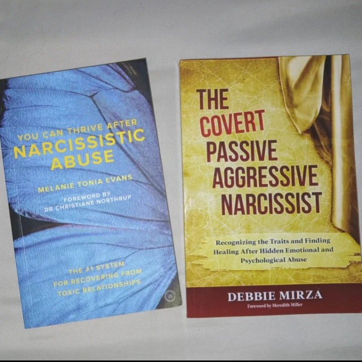 A Set of 2 Books On Narcissistic Abuse