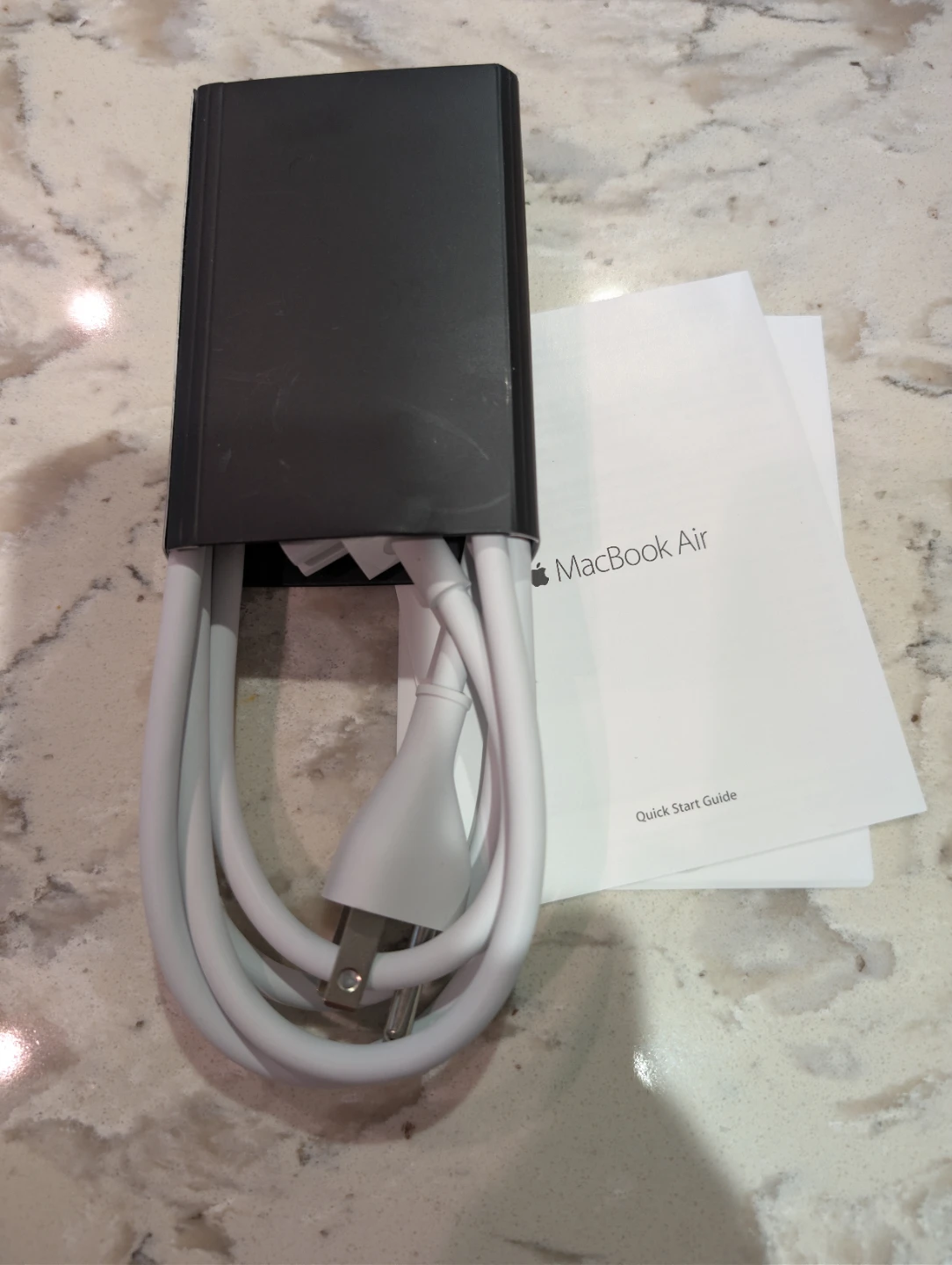 Apple MacBook Air Charger with Quick Start Guide - photo 2