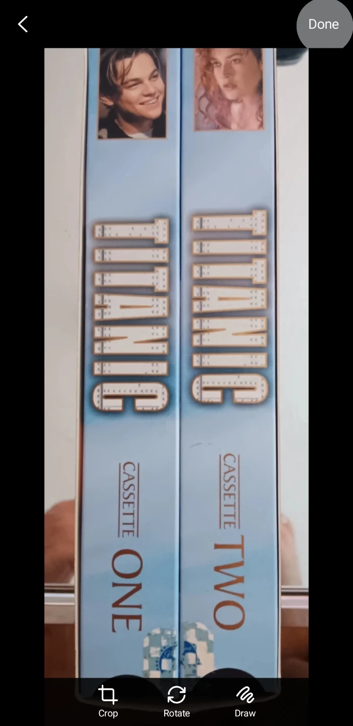 Titanic VHS Cassette Set - James Cameron Film - photo 3