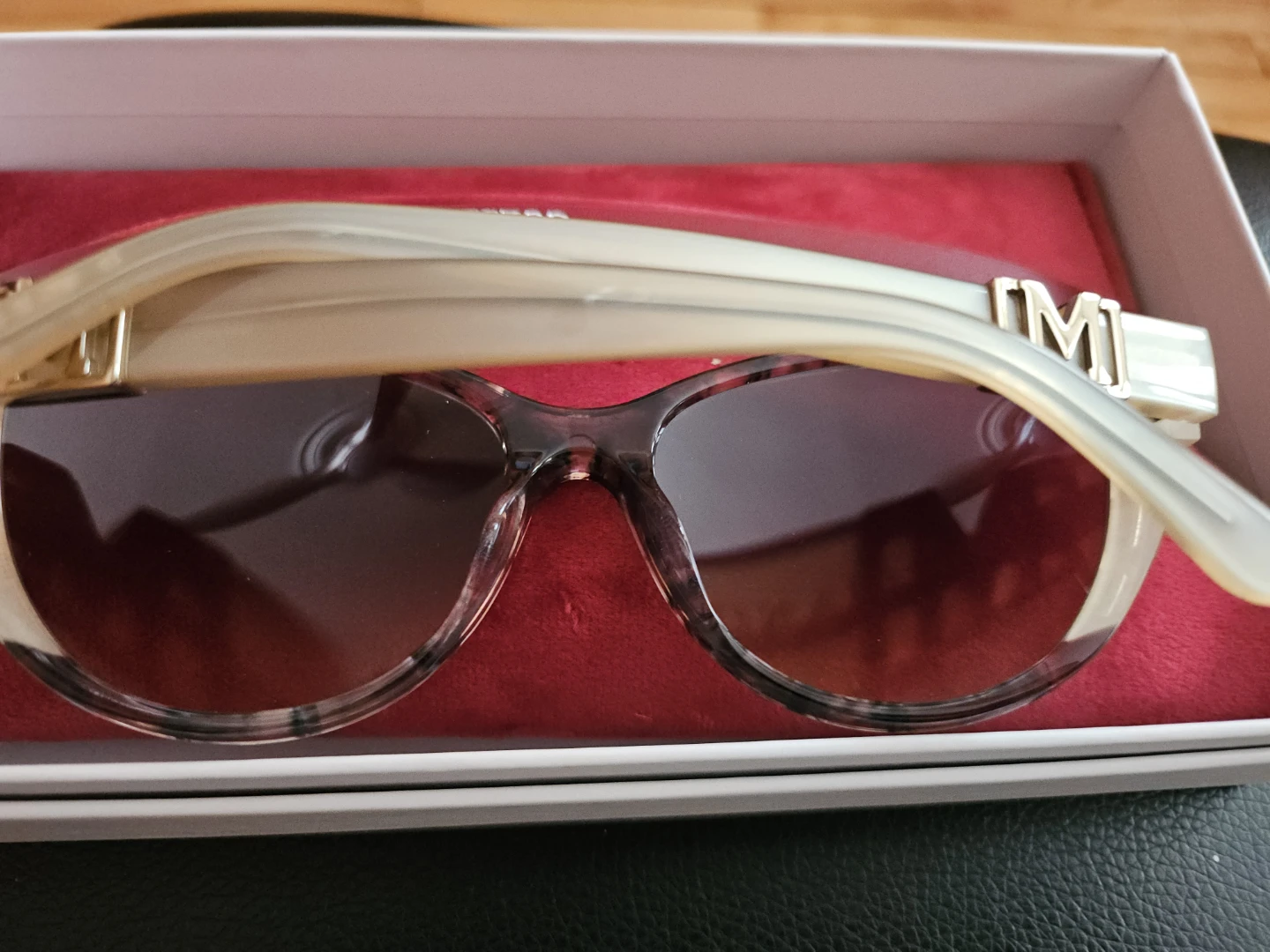 GUESS MARCIANO Sunglasses Cat Eye Tortoise Shell Glitter - photo 4