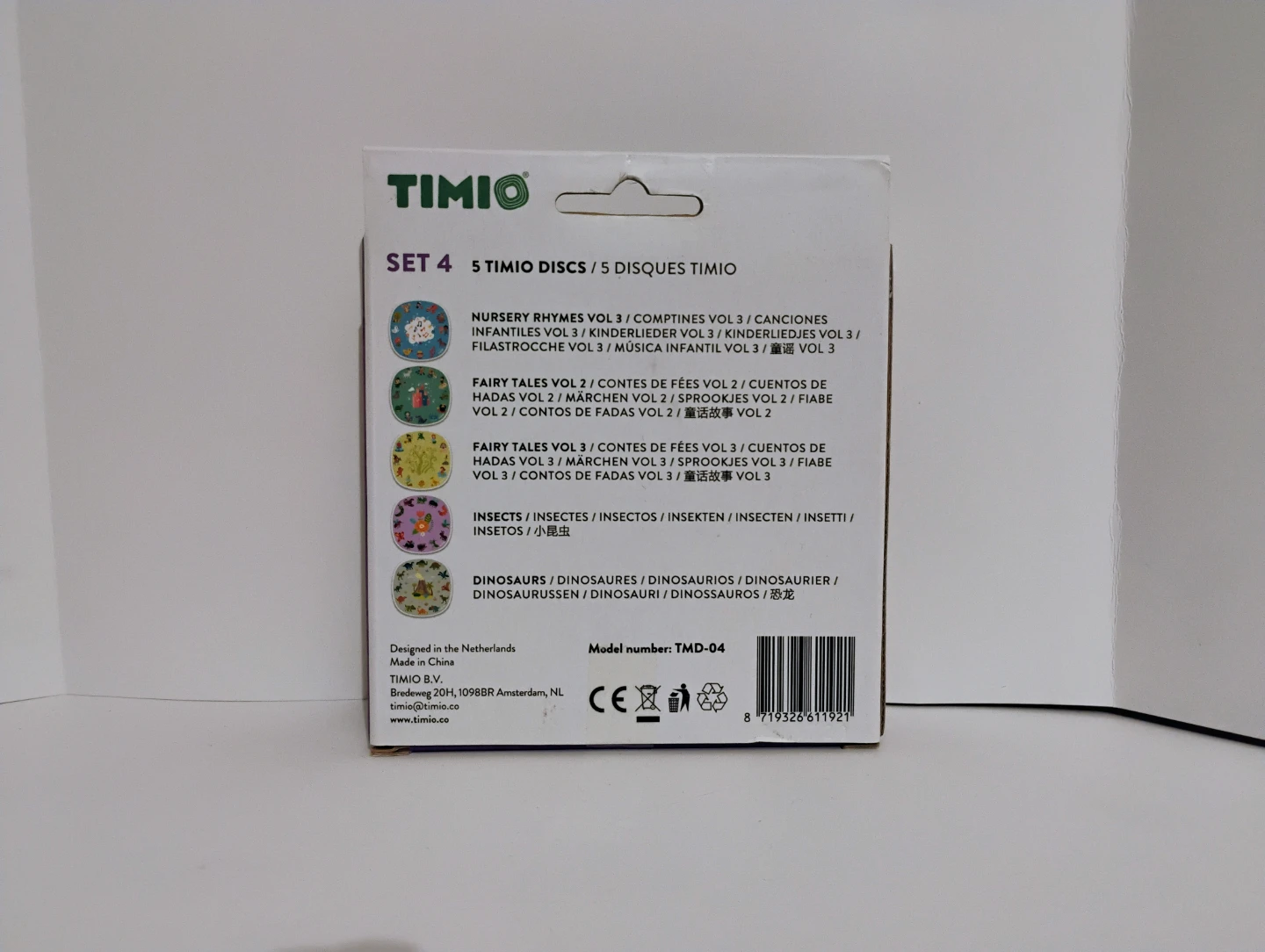 TIMIO Set 4 5 Timio Discs - photo 2