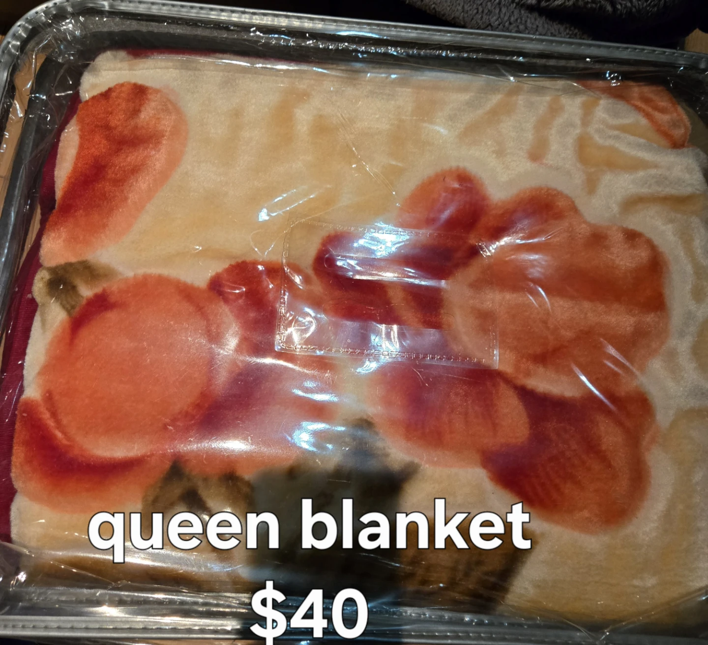 Queen Blanket - Floral Design
