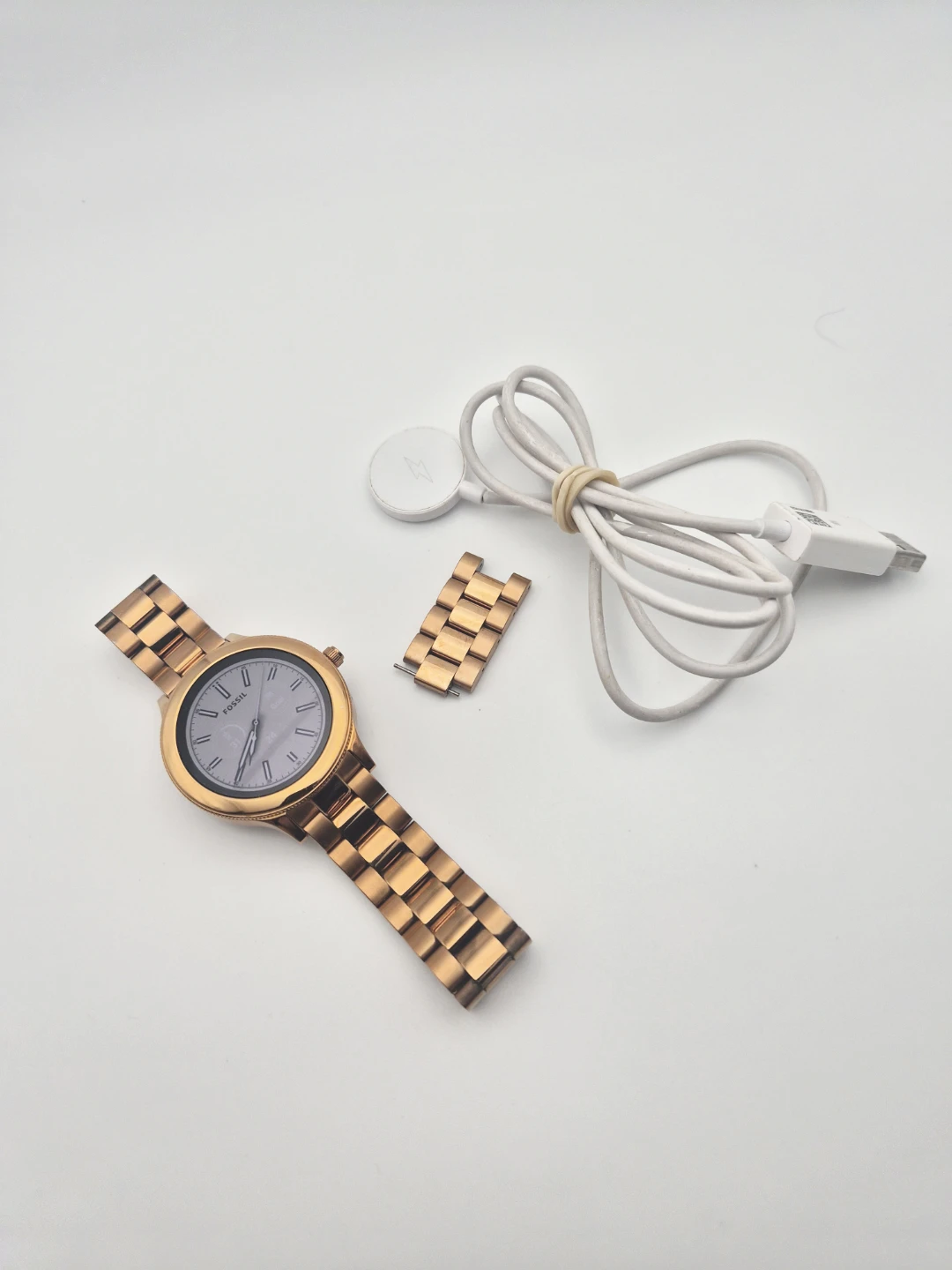 🏆Fossil Rose Gold Stainless Steel Smartwatch - photo 5