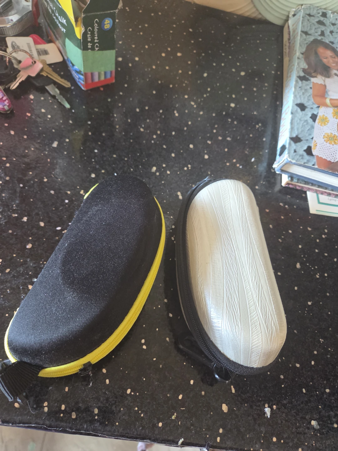 Two hard eyeglass cases 🏆
