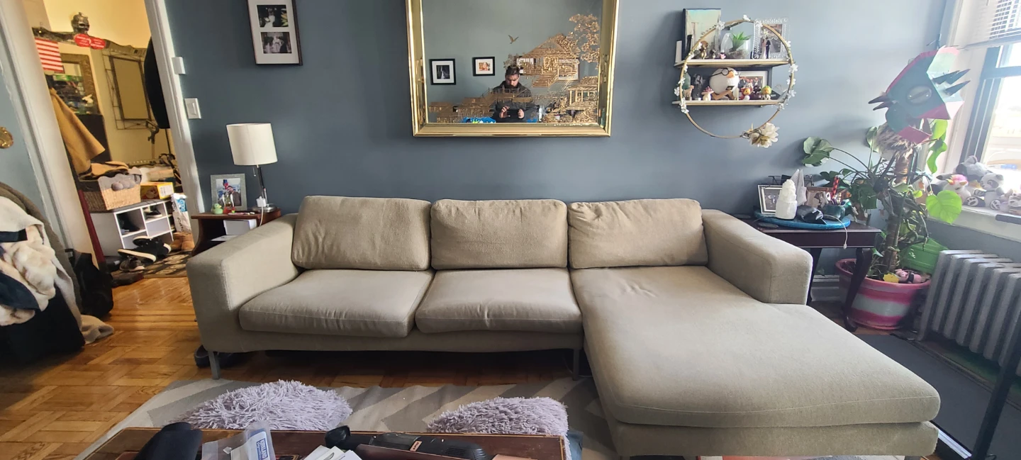 Sectional Sofa - Beige - photo 4