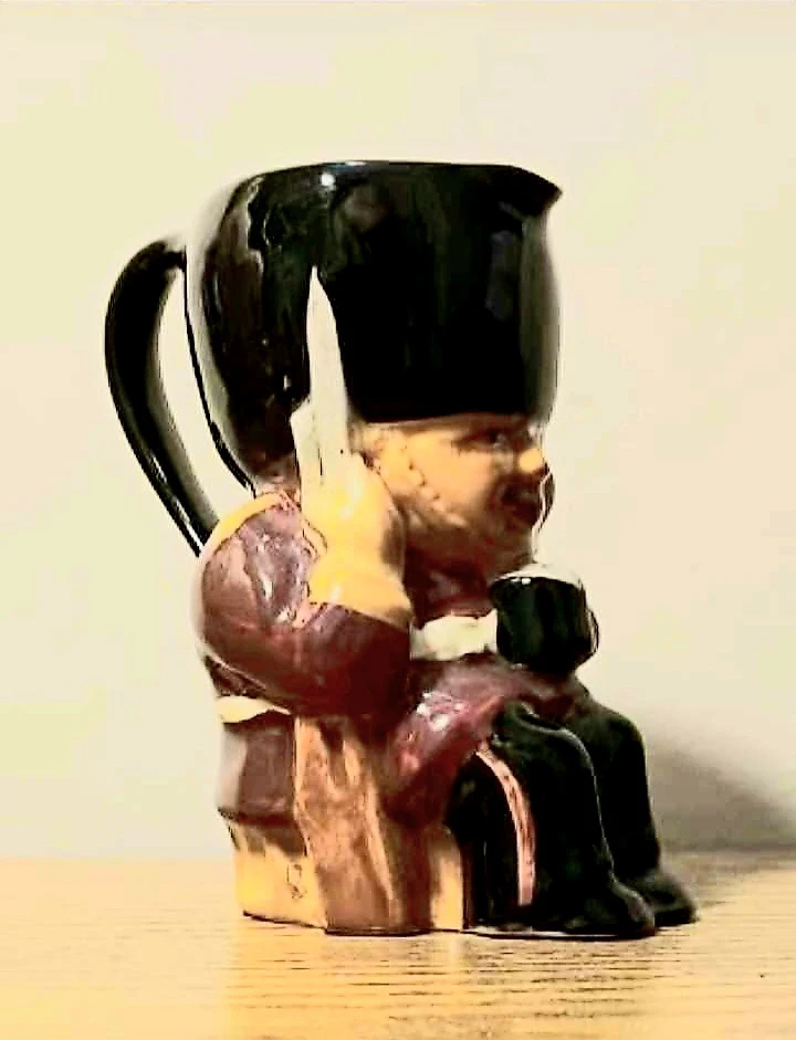 Handpainted Guardsman Shorter and Son Ltd. Jug