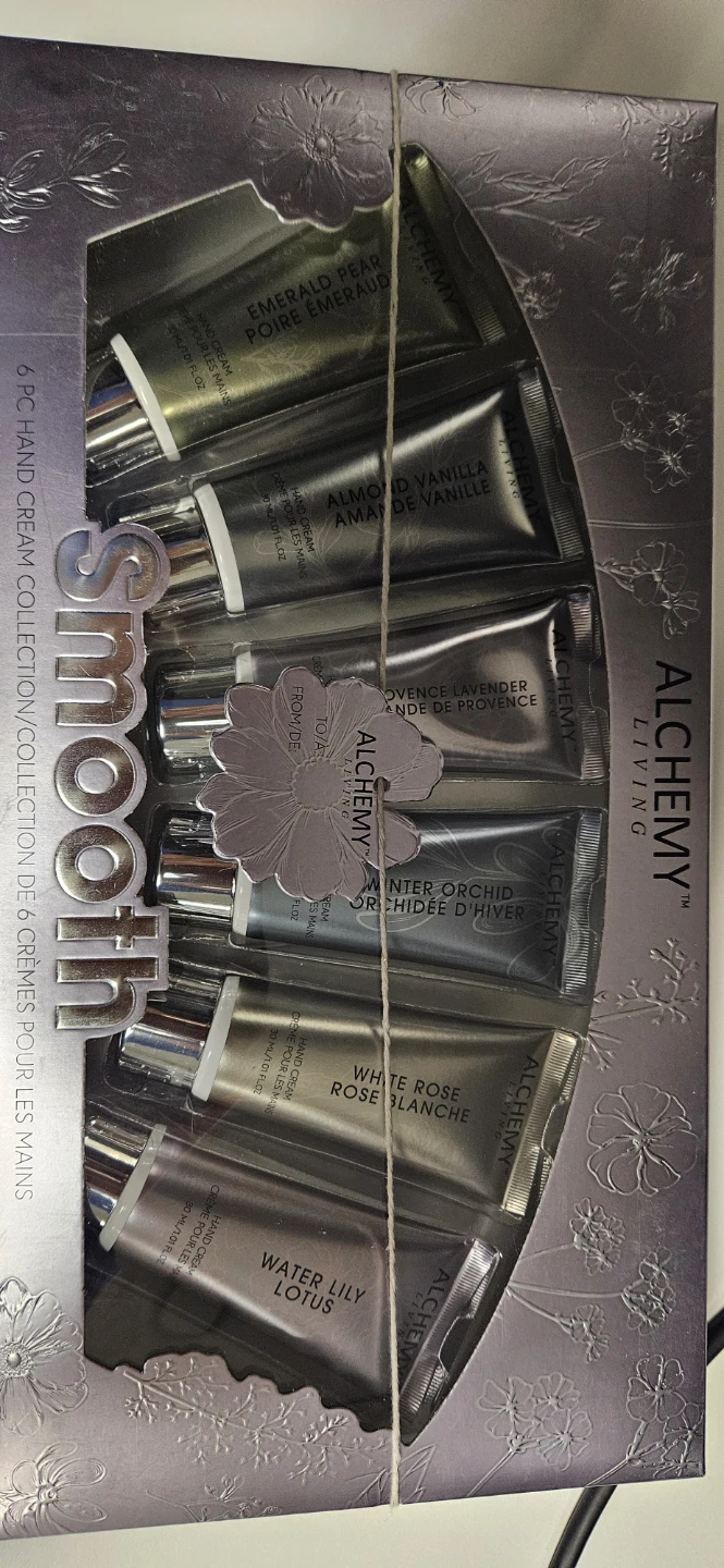 NEW - Alchemy Living 6 Pc Hand Cream Collection