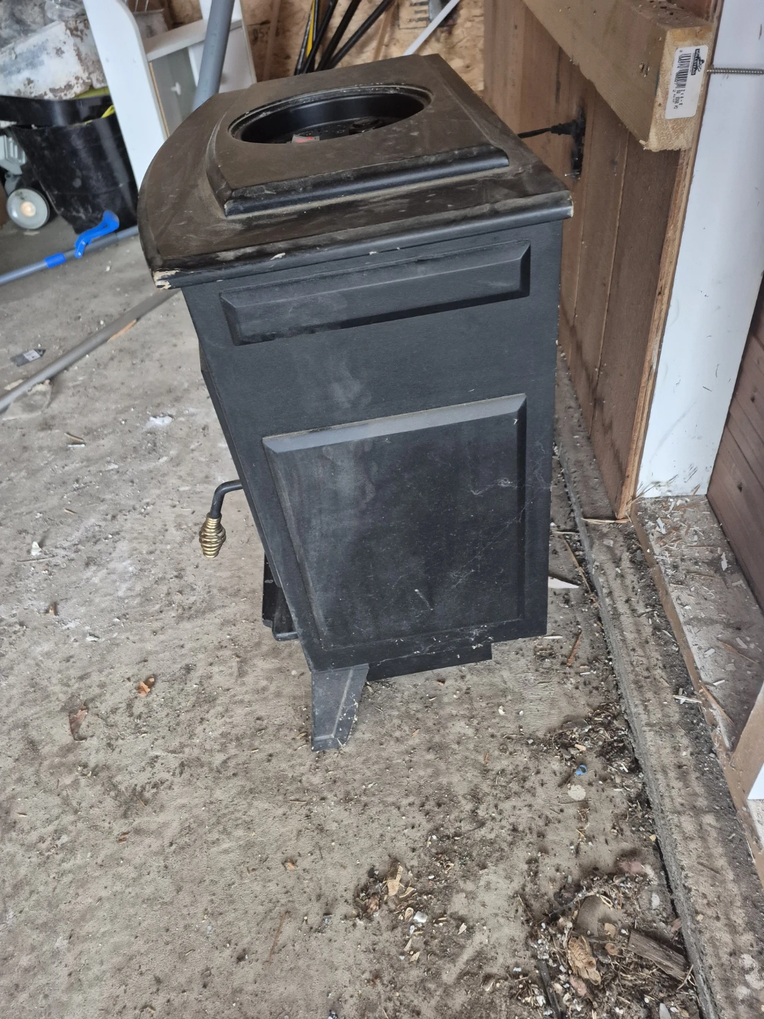 Black Electric Fireplace Stove - photo 3
