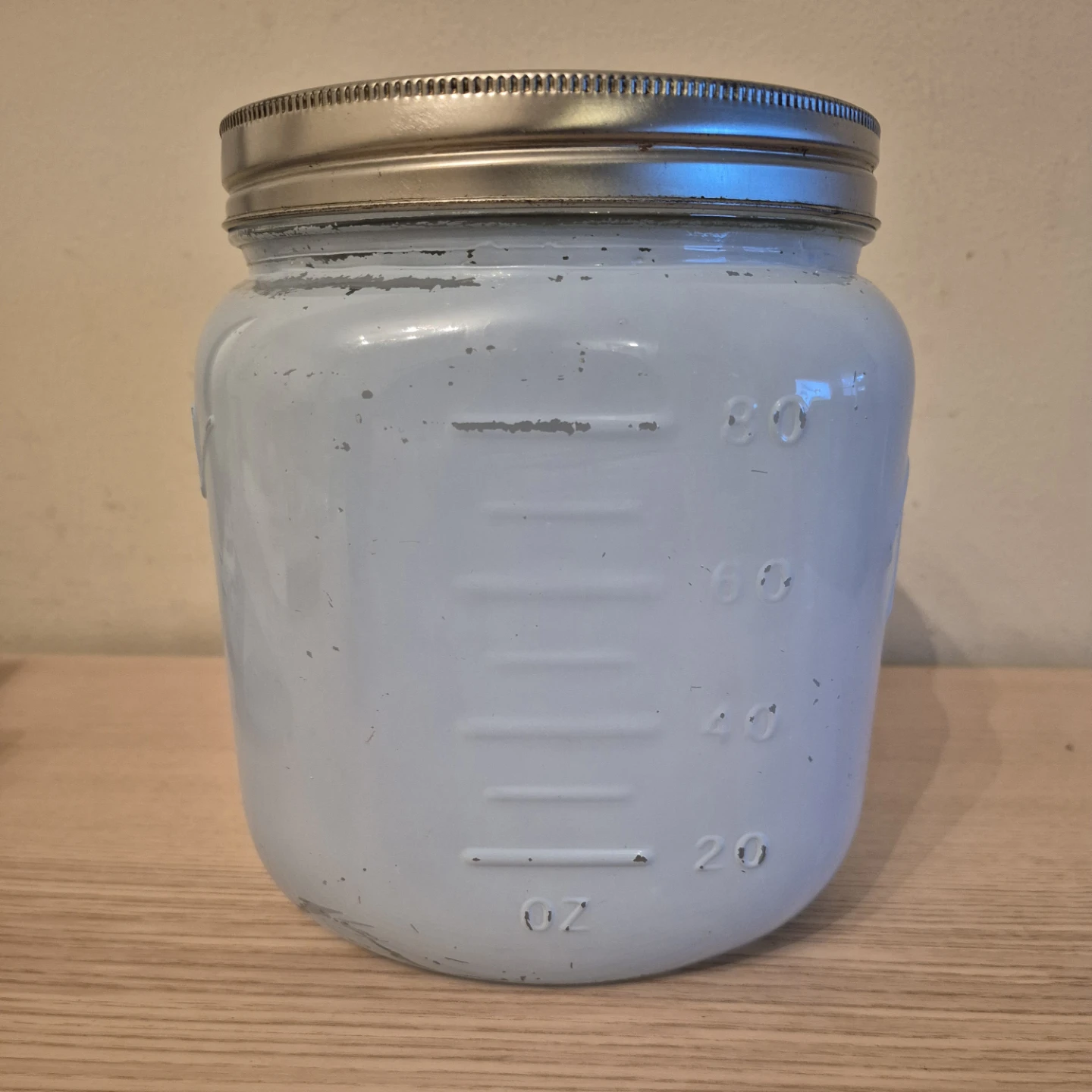 Large Mason Storage Jar with Lid - photo 2