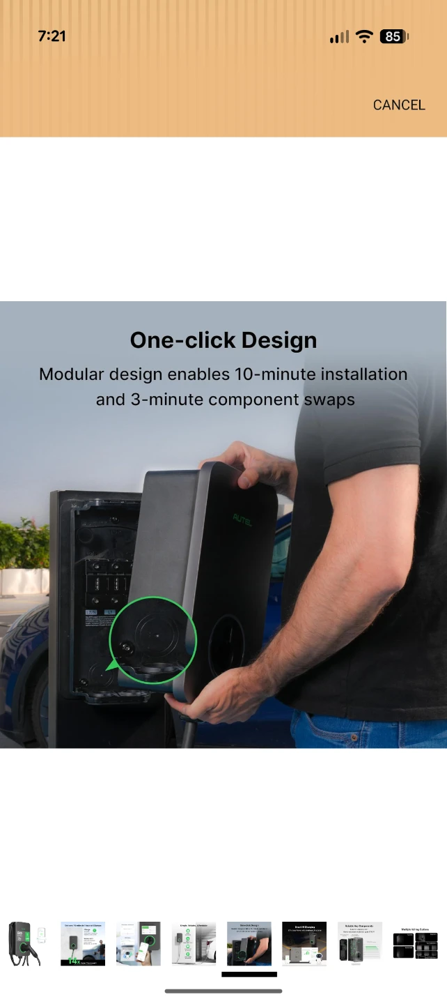 AUTEL 80 Amps Level 2 EV Charger - photo 5