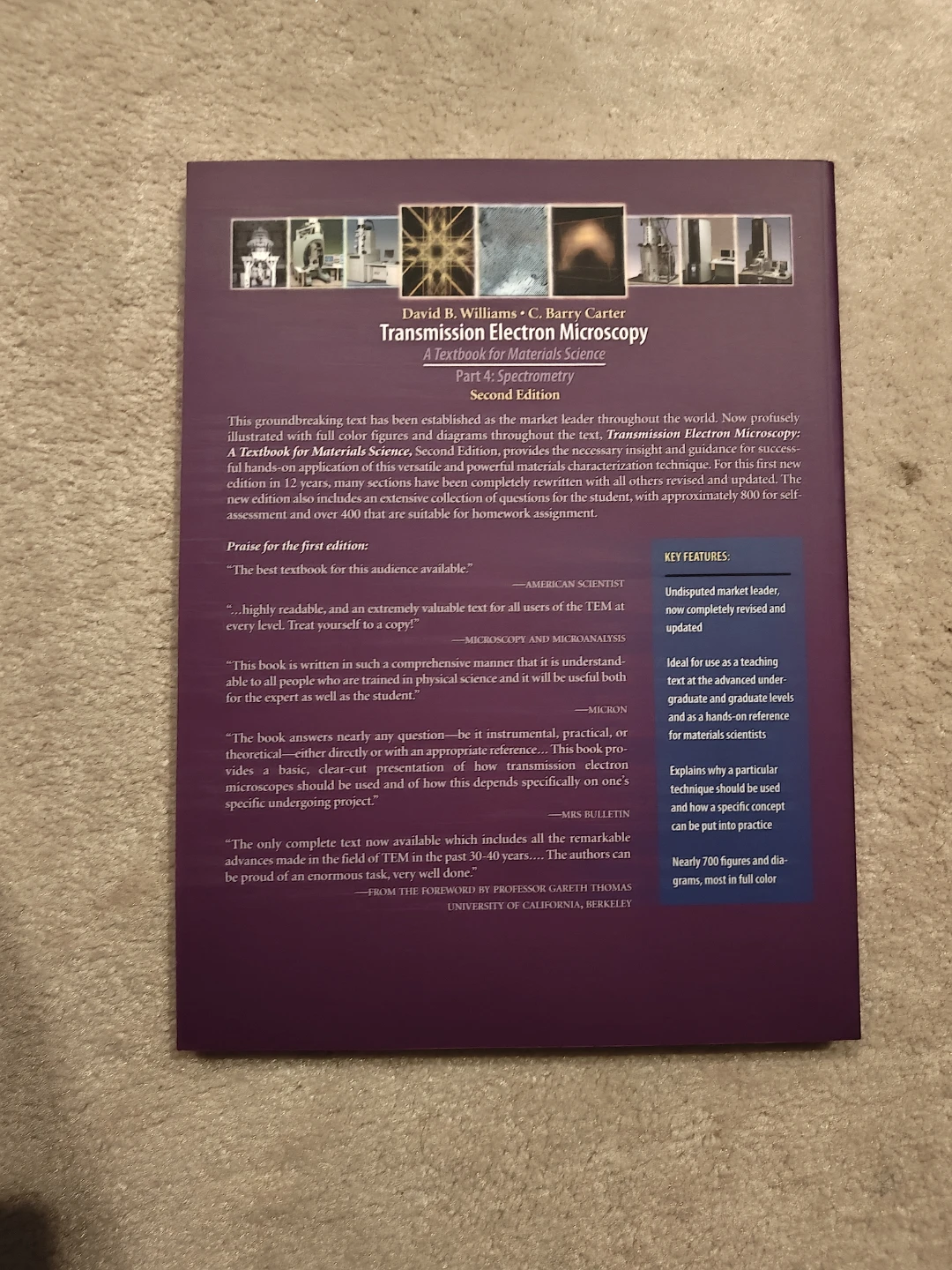 Transmission Electron Microscopy by Williams & Carter 2nd Edi - photo 2